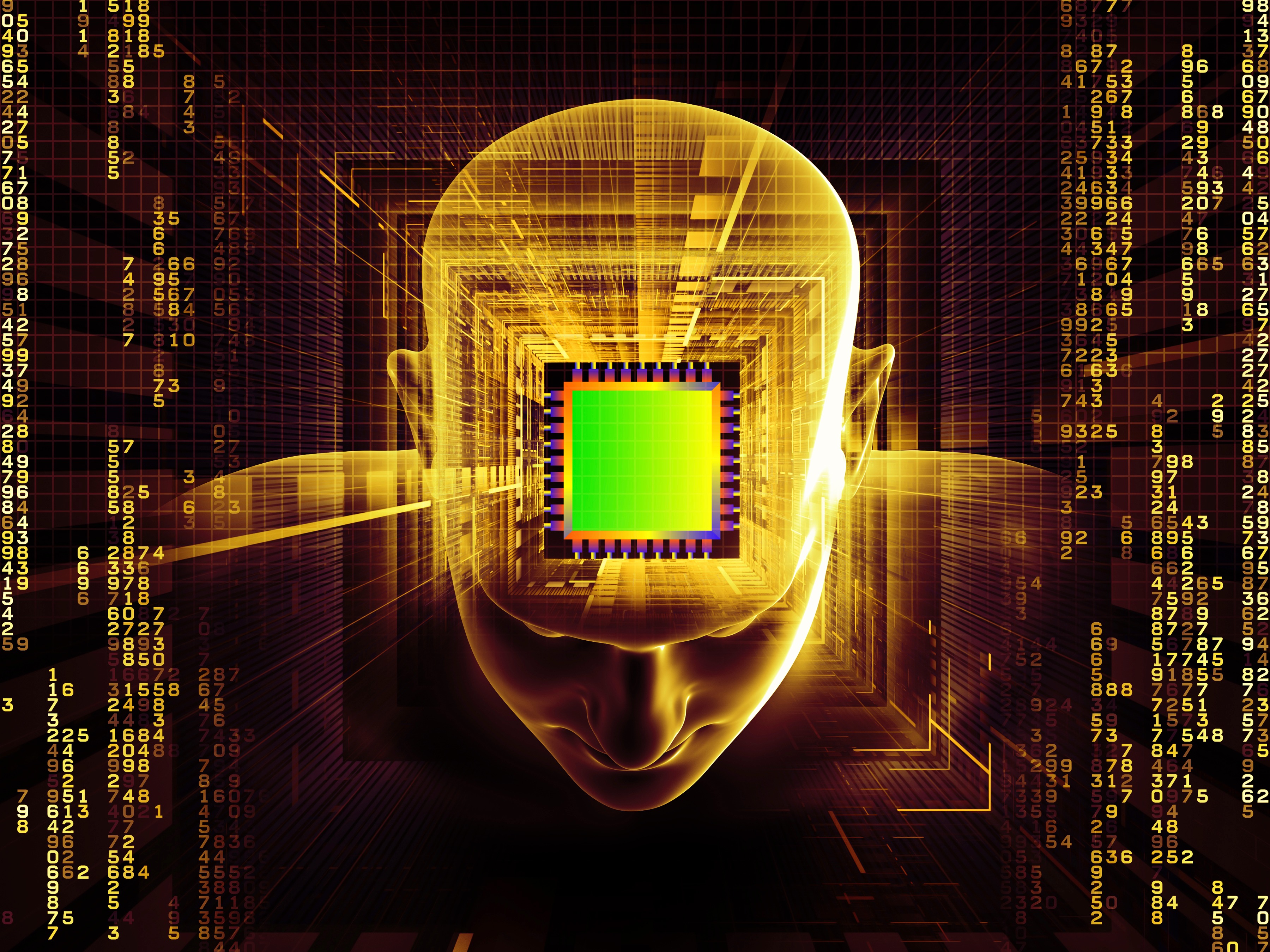 Artwork Microchip Technology Numbers Head X Rays Square Hologram 3600x2700