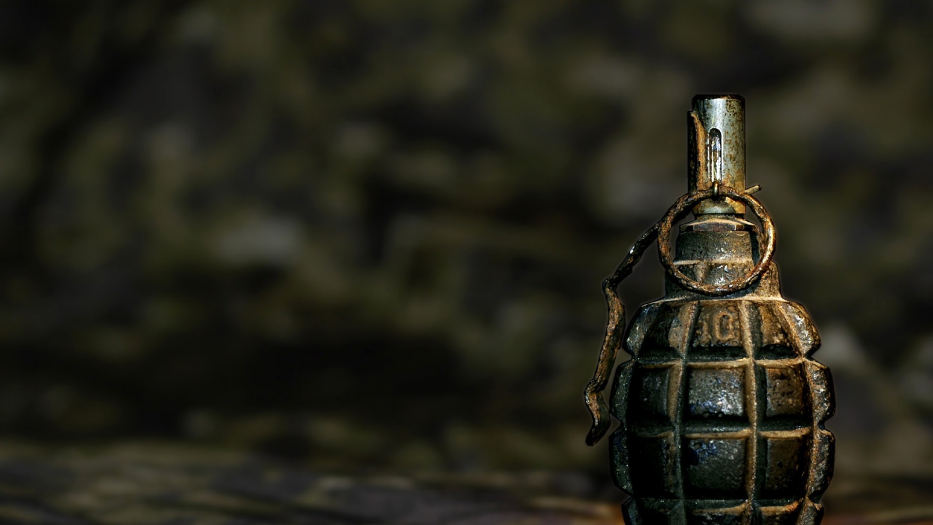 Military Grenades Depth Of Field Weapon Rust 1920x1080