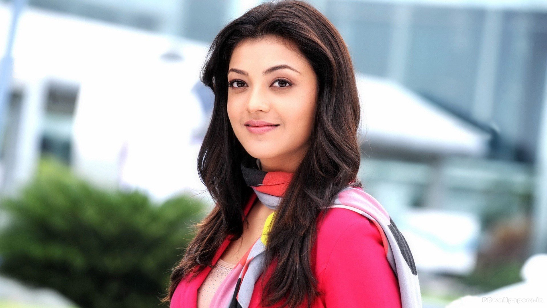 Kajal Aggarwal Bollywood Girl Woman Face 1920x1080