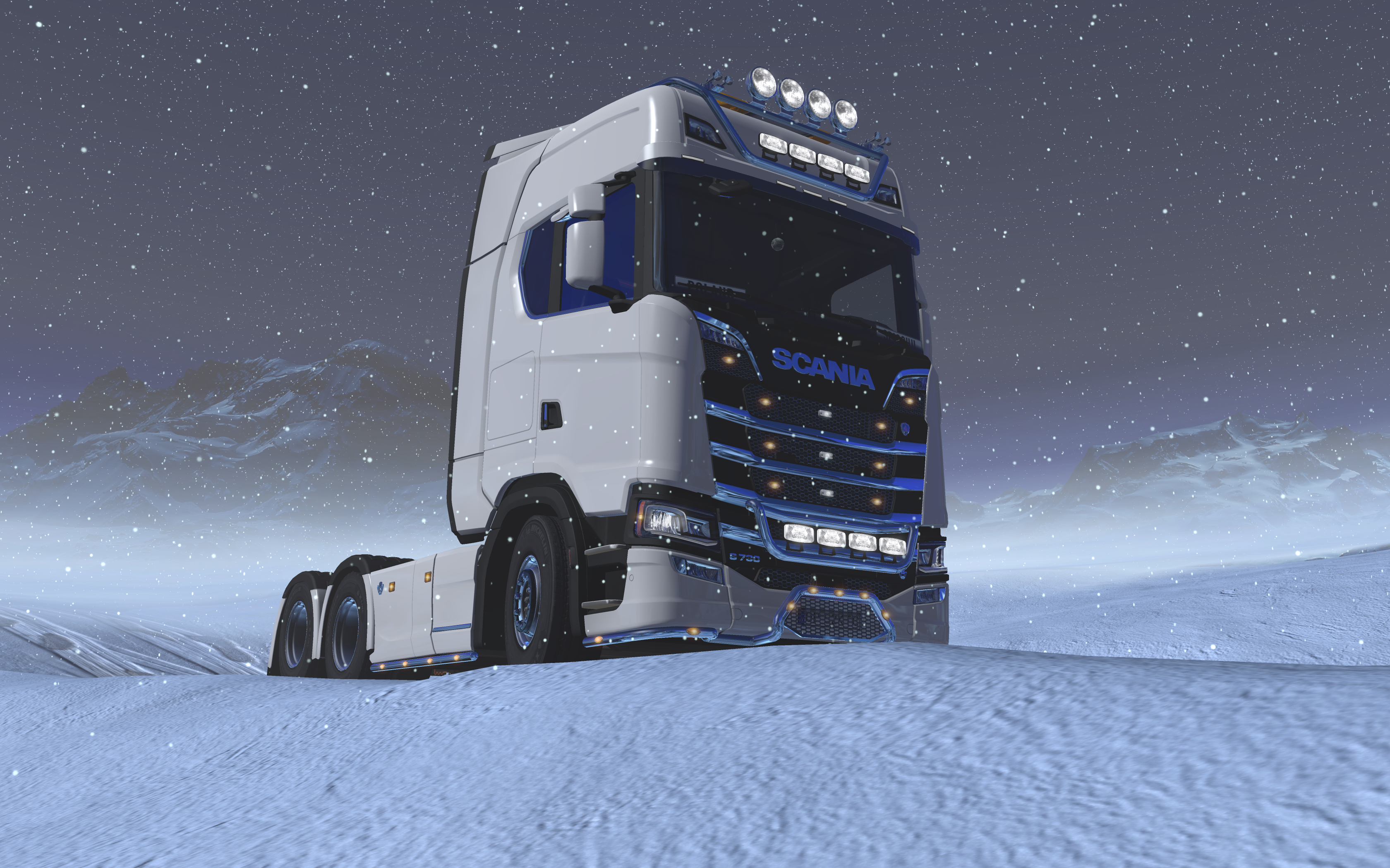 Video Games Euro Truck Simulator 2 Trucks Scania ETS2 3360x2100