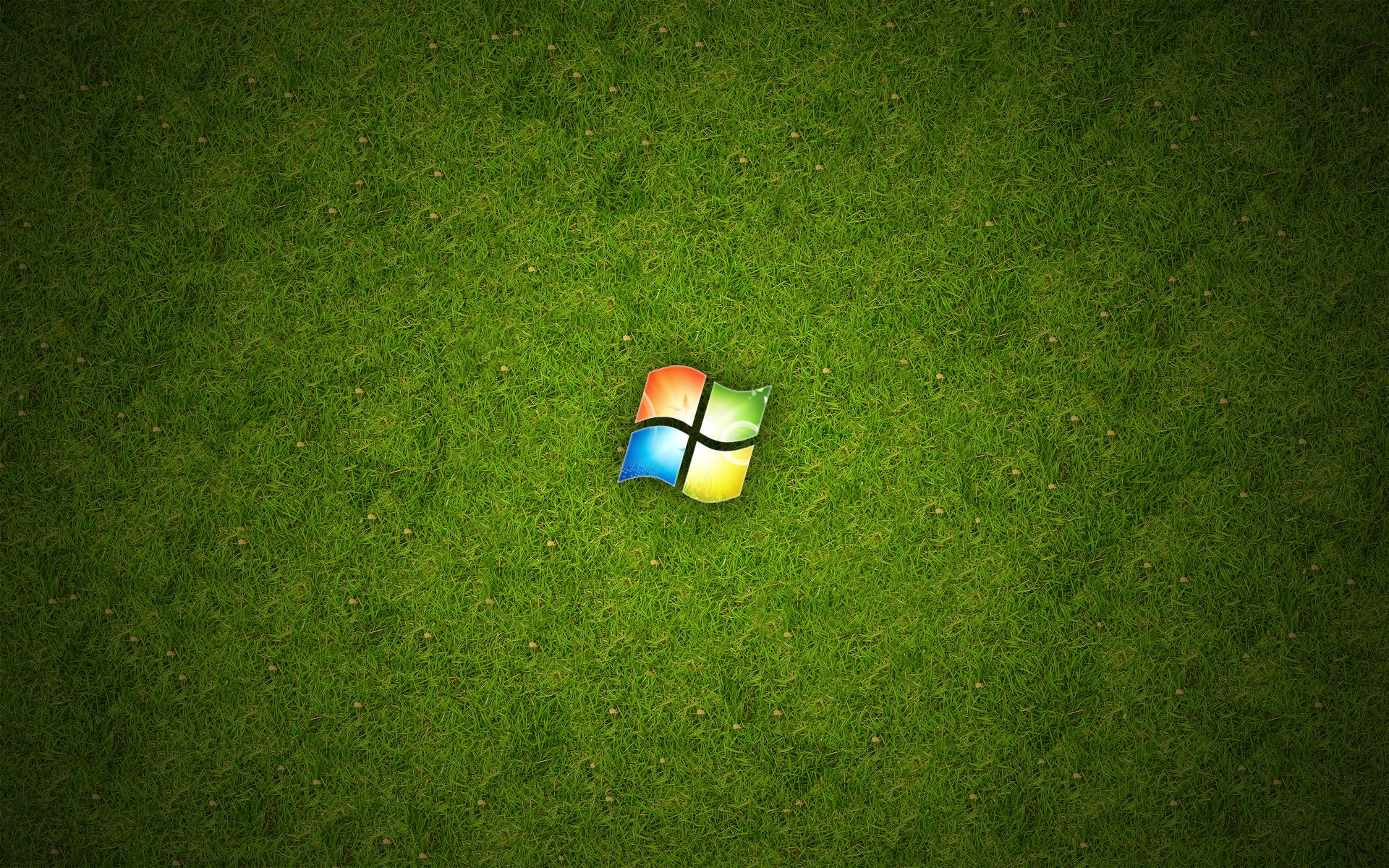 Technology Logo Grass Ati Intel AMD Gigabyte Corsair Microsoft Windows Microsoft Windows 1920x1200