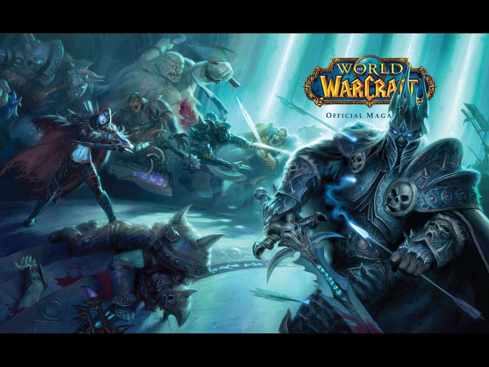 World Of Warcraft Arthas Sylvanas Windrunner Video Games Fantasy Art 1600x1200