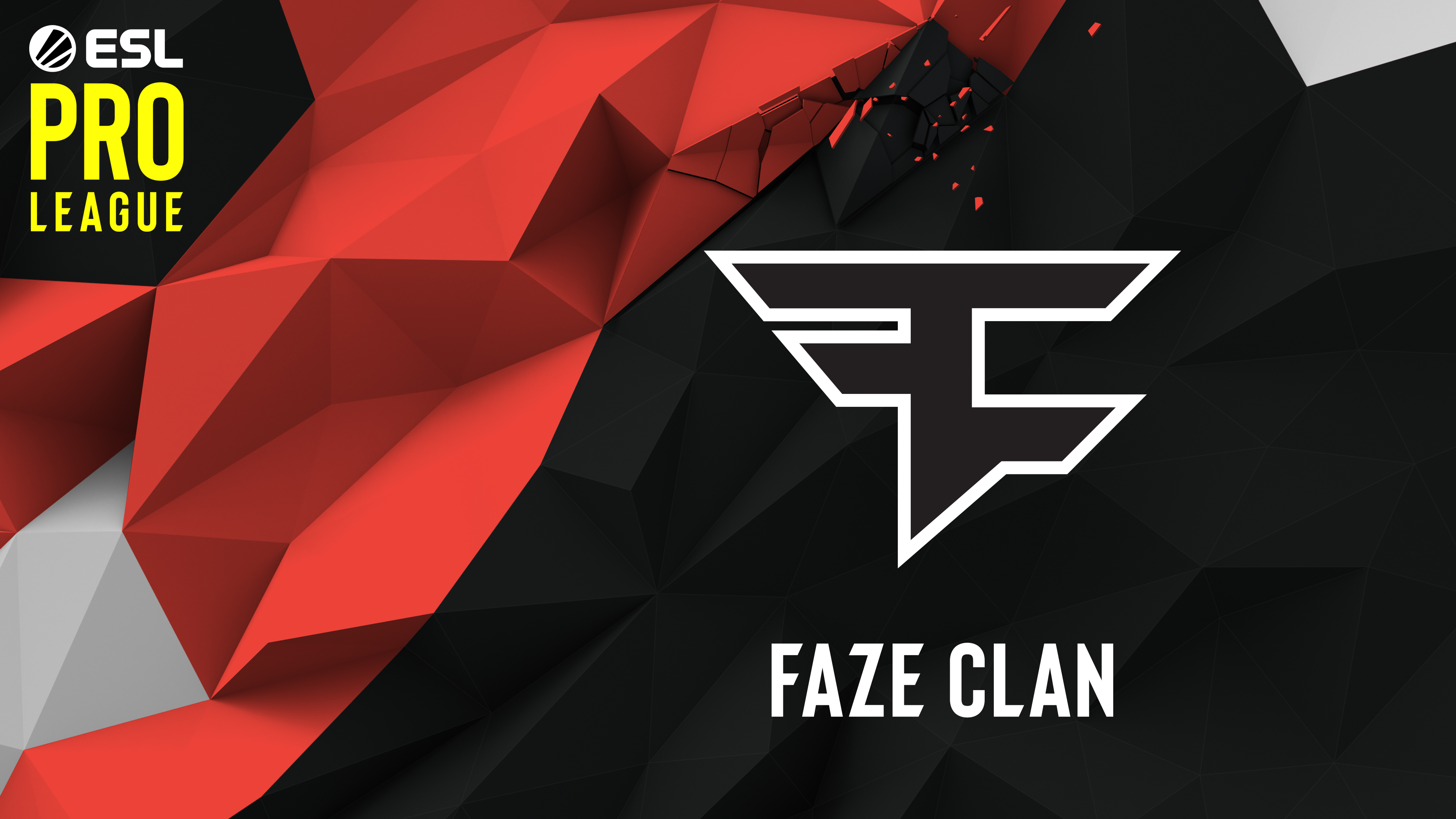Electronic Sports League Counter Strike Global Offensive CS GO Team Poly Pro Gaming Faze Clan 3dmax  3840x2160