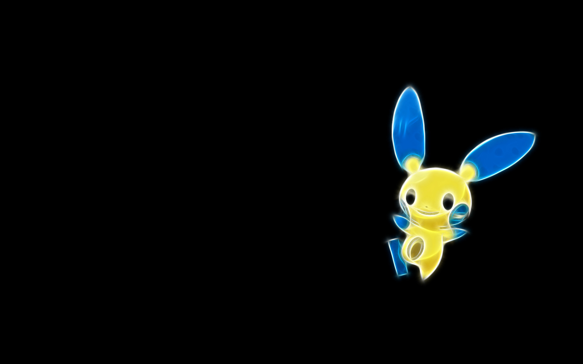 Minun Pokemon Electric Pokemon 1920x1200