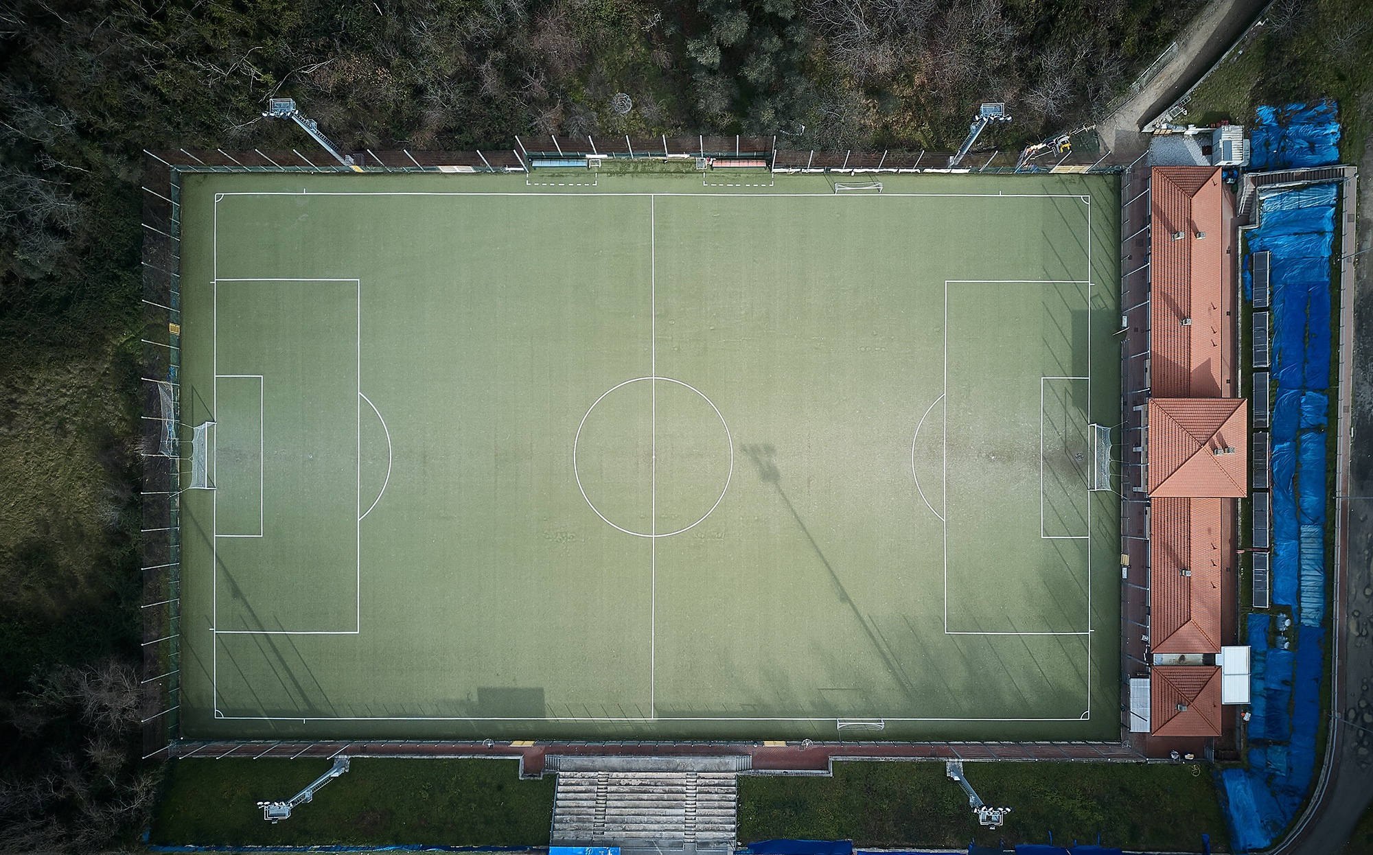 Soccer Field Aerial View Soccer Sports 2000x1246
