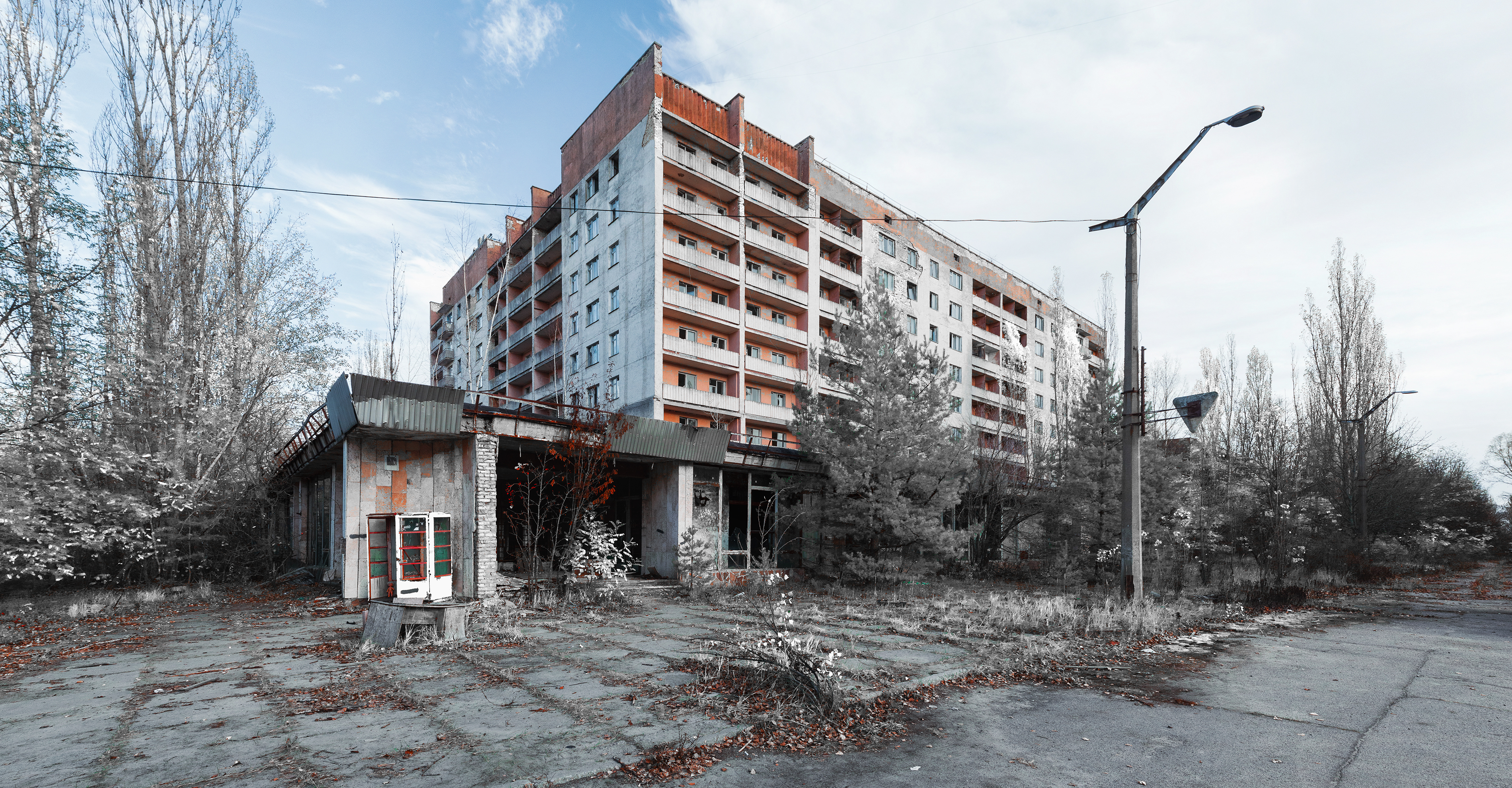 Pripyat Chernobyl Block Of Flats 3800x1981