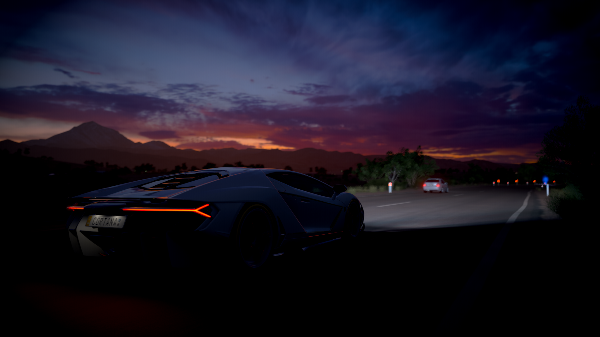 Forza Horizon 3 Video Games Video Games Car Lamborghini Centenario LP770 4 1920x1080