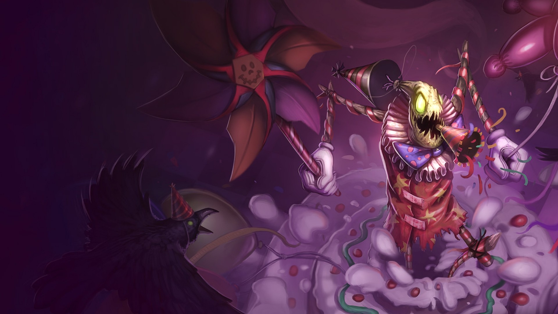 League Of Legends Fiddlesticks Fiddlesticks League Of Legends League Of Legends 1920x1080