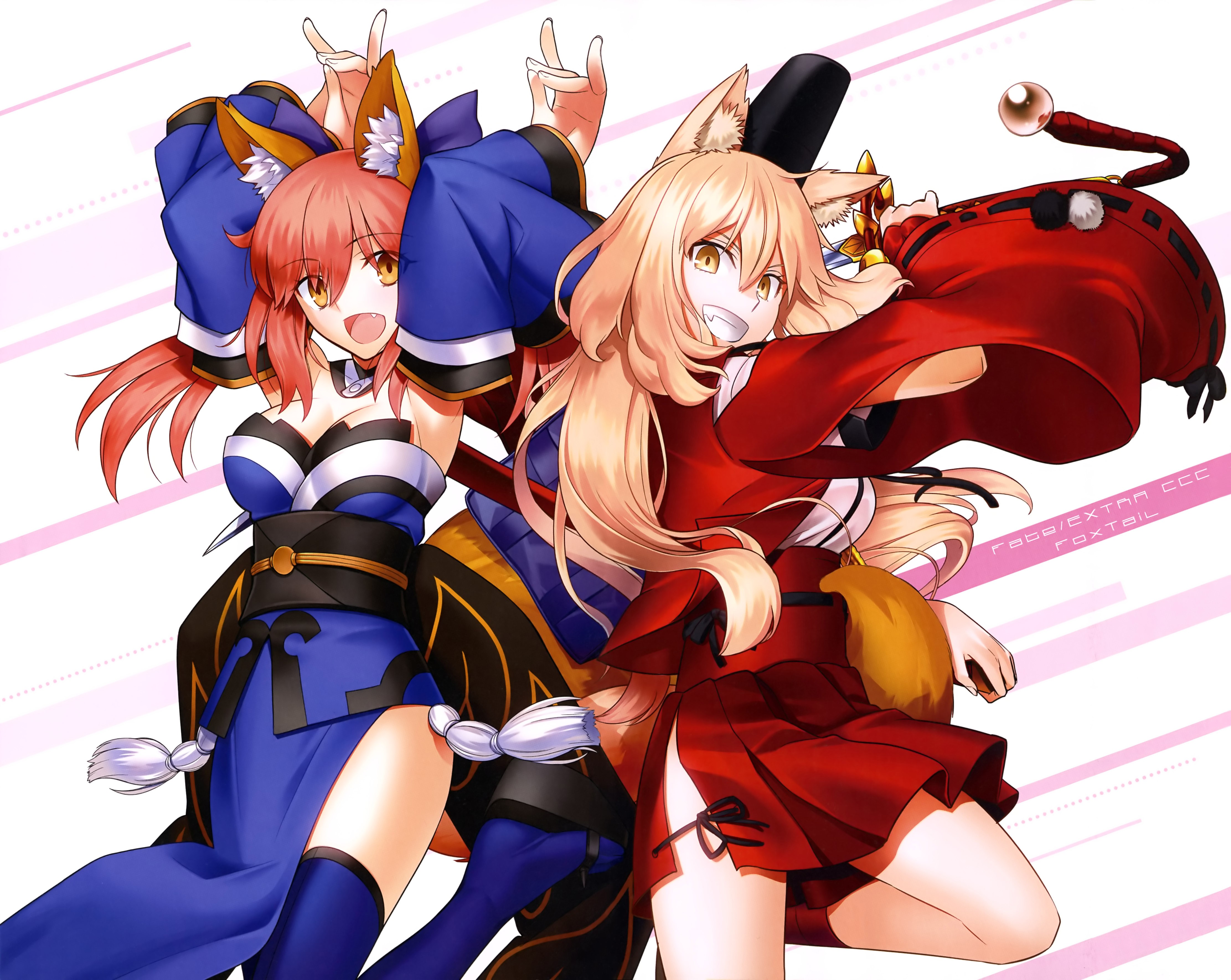 Fate Extra Fate Series Caster Fate Extra Fate Extra CCC Animal Ears 4447x3541