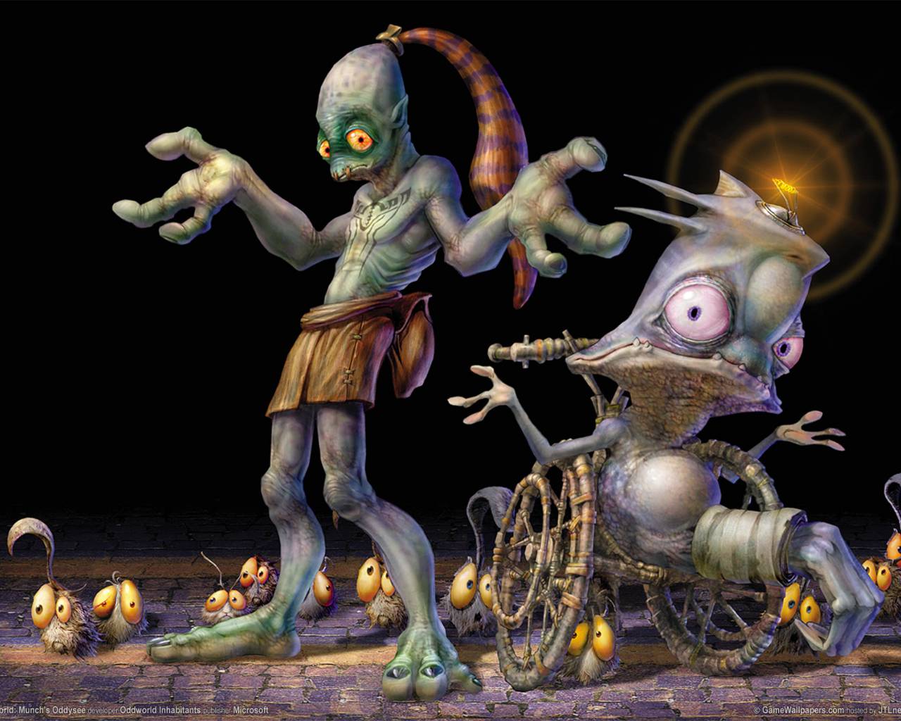 Video Game Oddworld 1280x1024