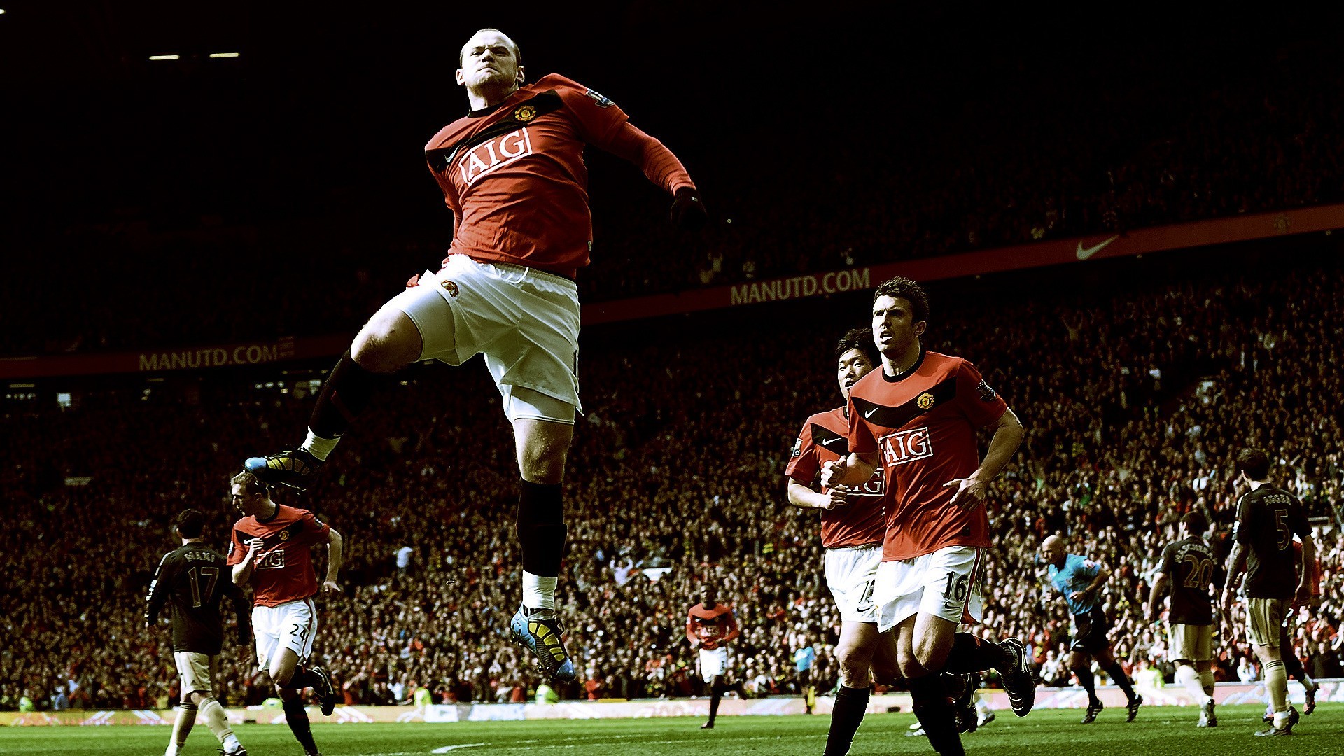 Manchester United Wayne Rooney Soccer Sports 1920x1080