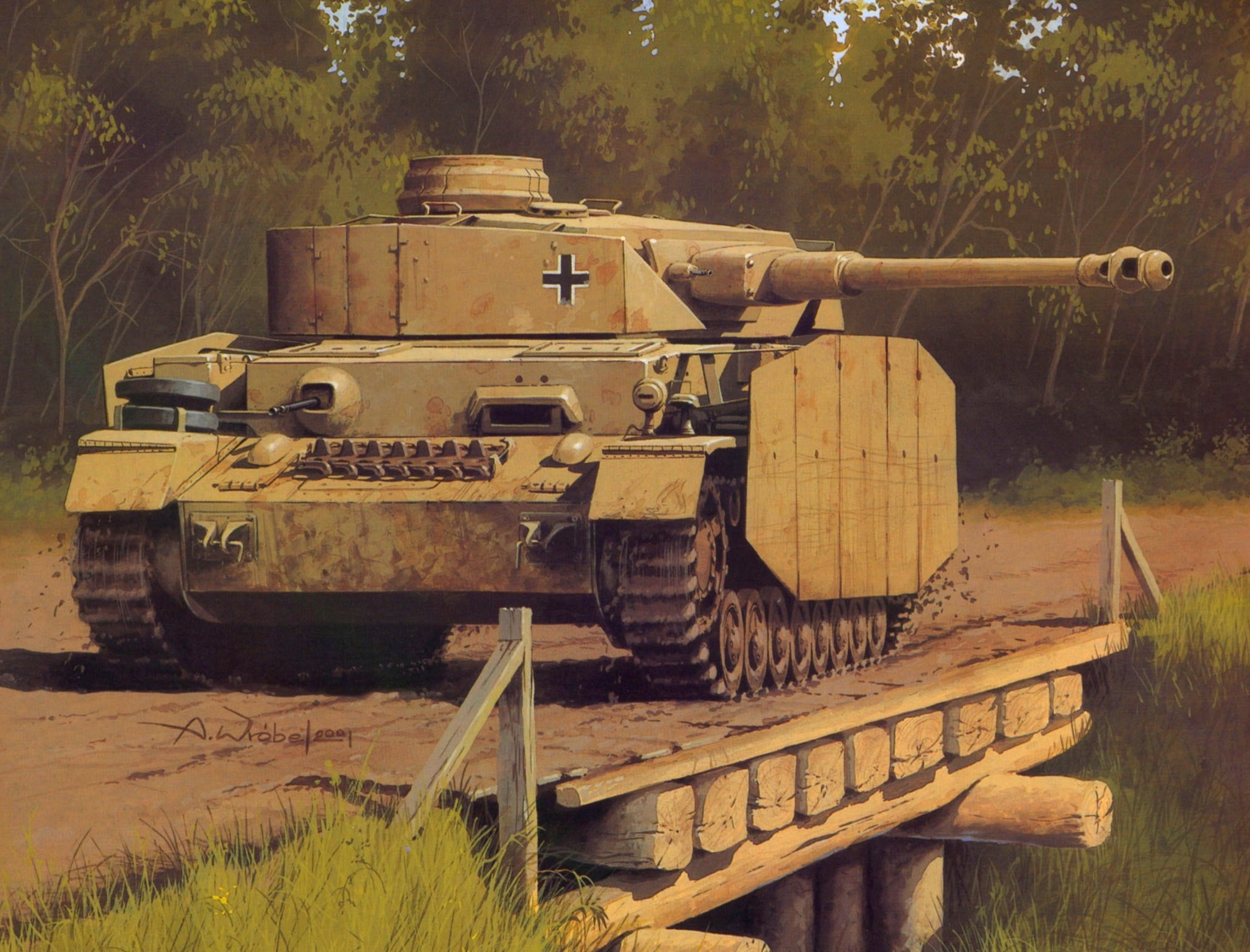 Military Panzer IV 2044x1557