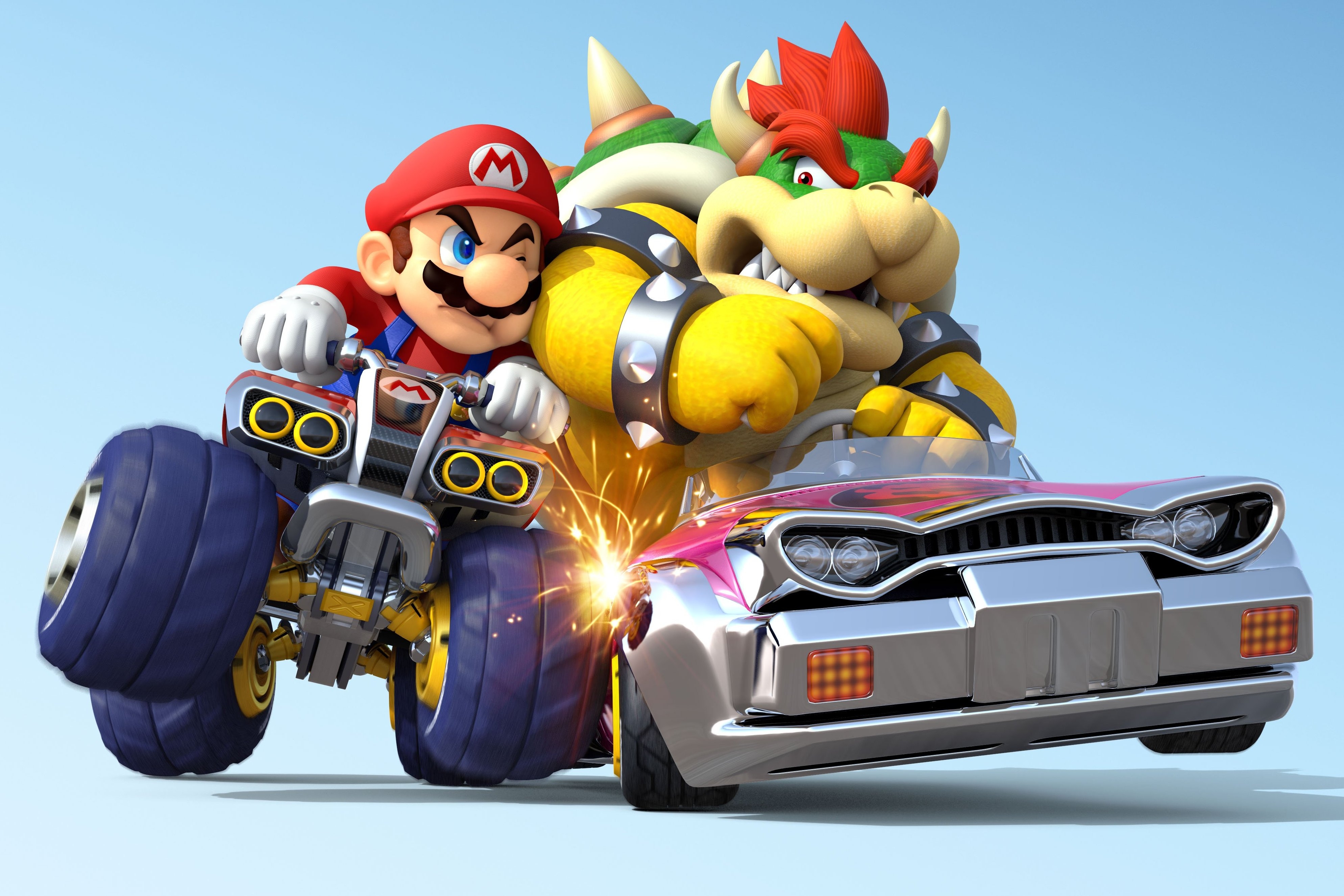 Video Game Mario Kart 8 3977x2651