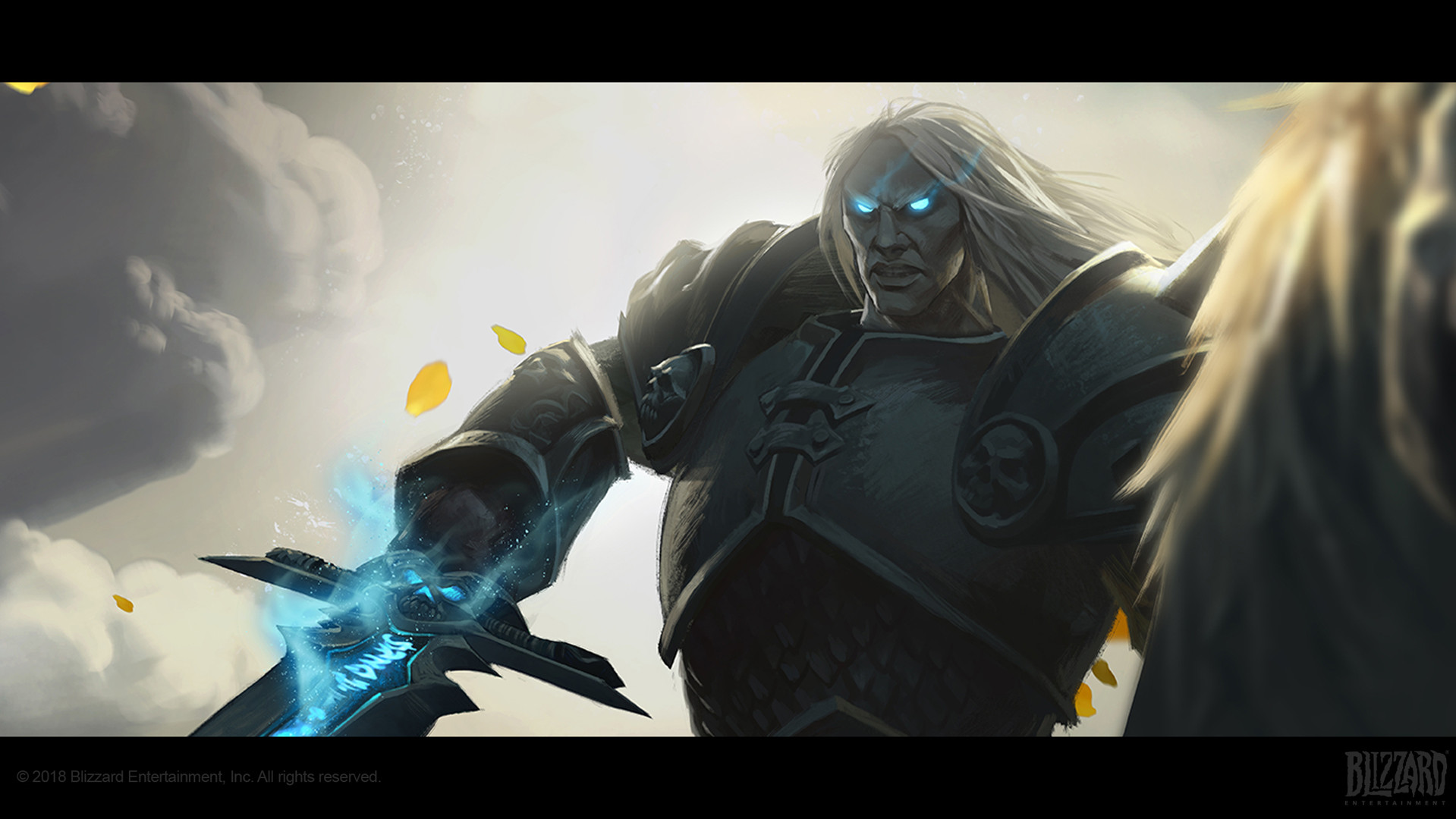 World Of Warcraft Warcraft World Of Warcraft Battle For Azeroth Digital Art Artwork Blue Eyes White  1919x1080
