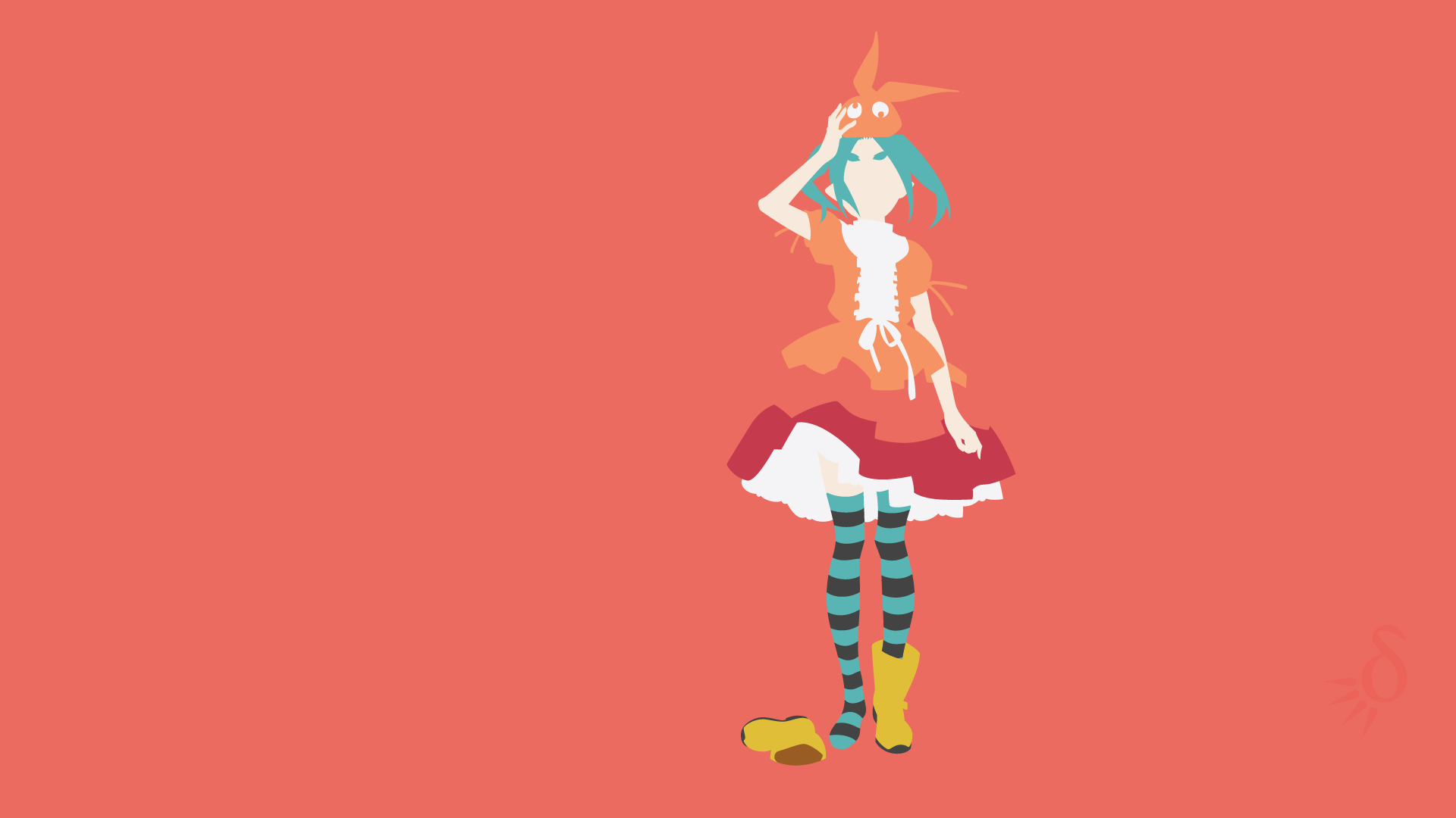 Yotsugi Ononoki Tsukimonogatari 1920x1080