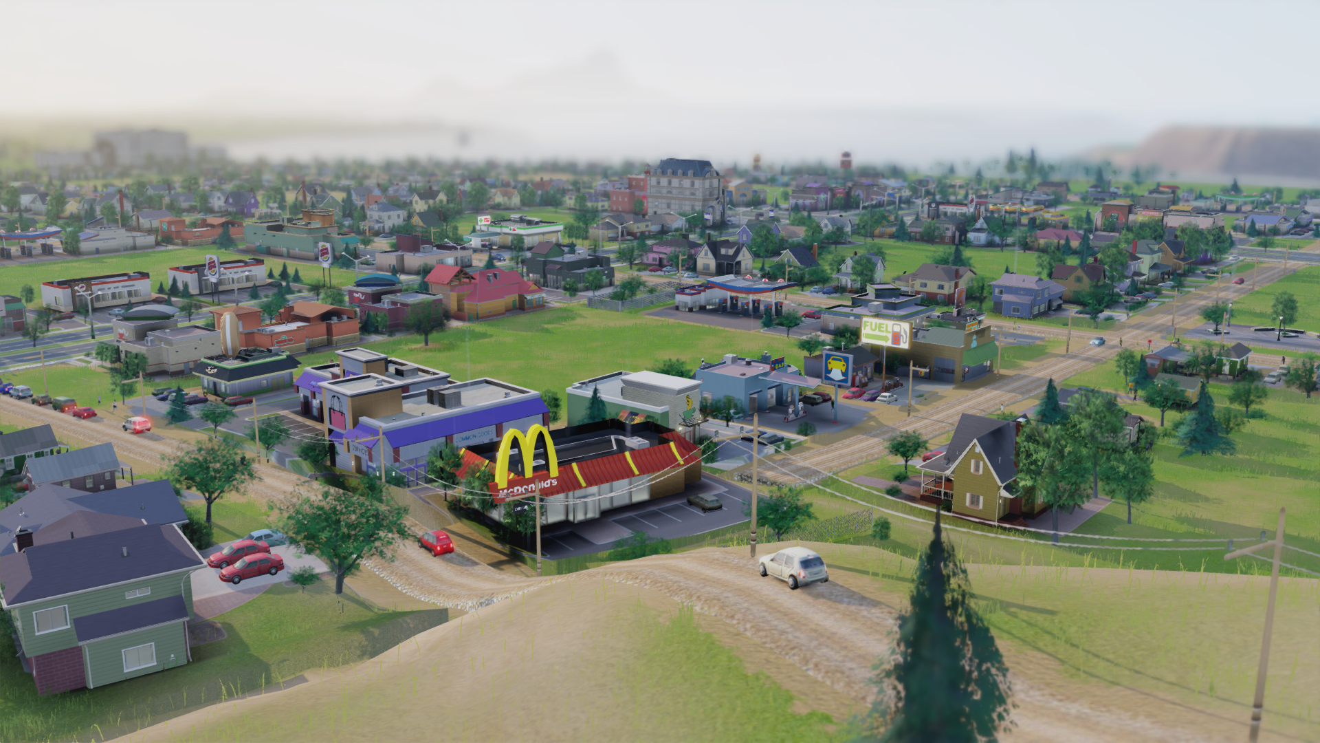 SimCity Building McDonalds 1920x1080