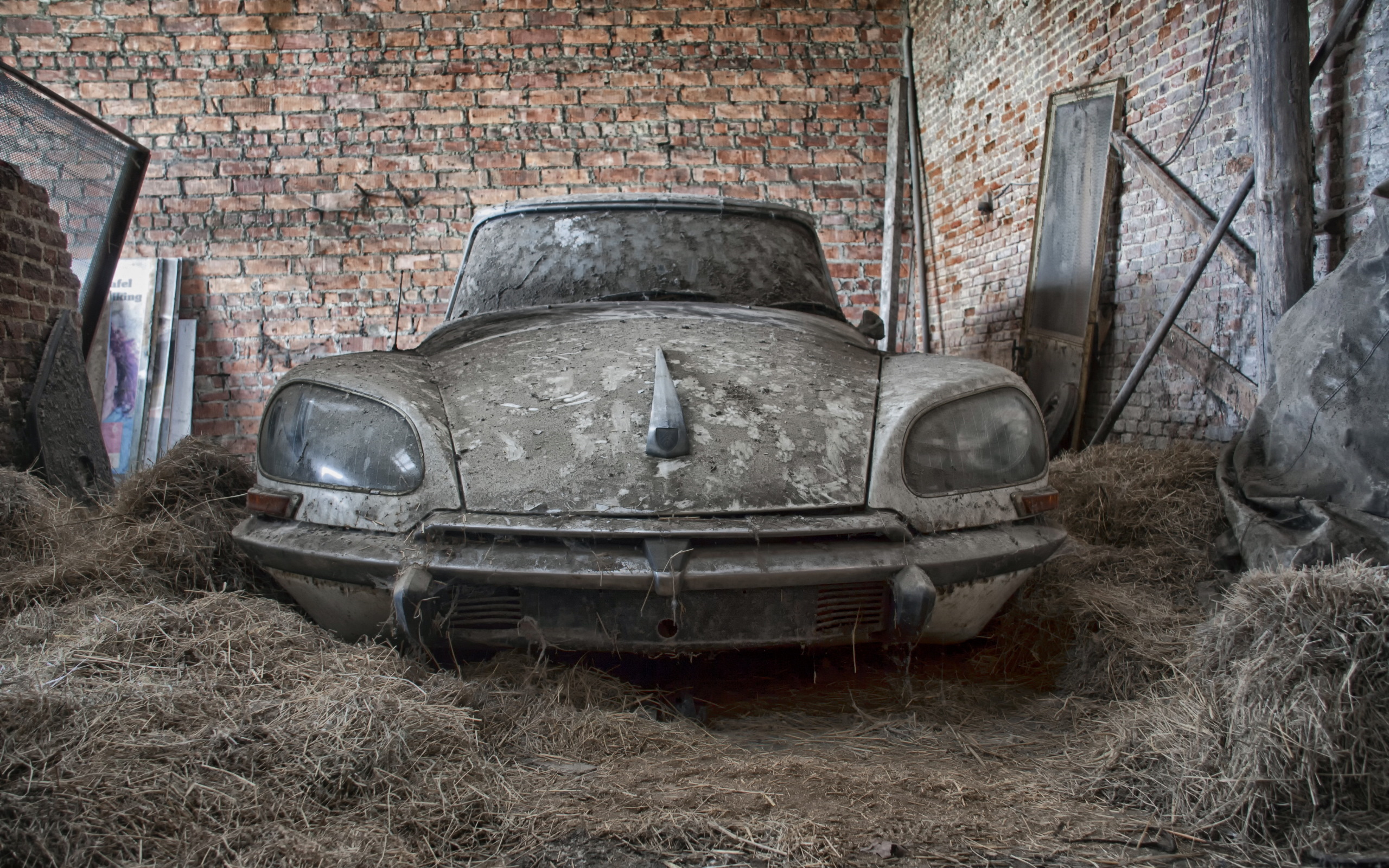 Car Vehicle Old French Cars Citroen DS 2560x1600
