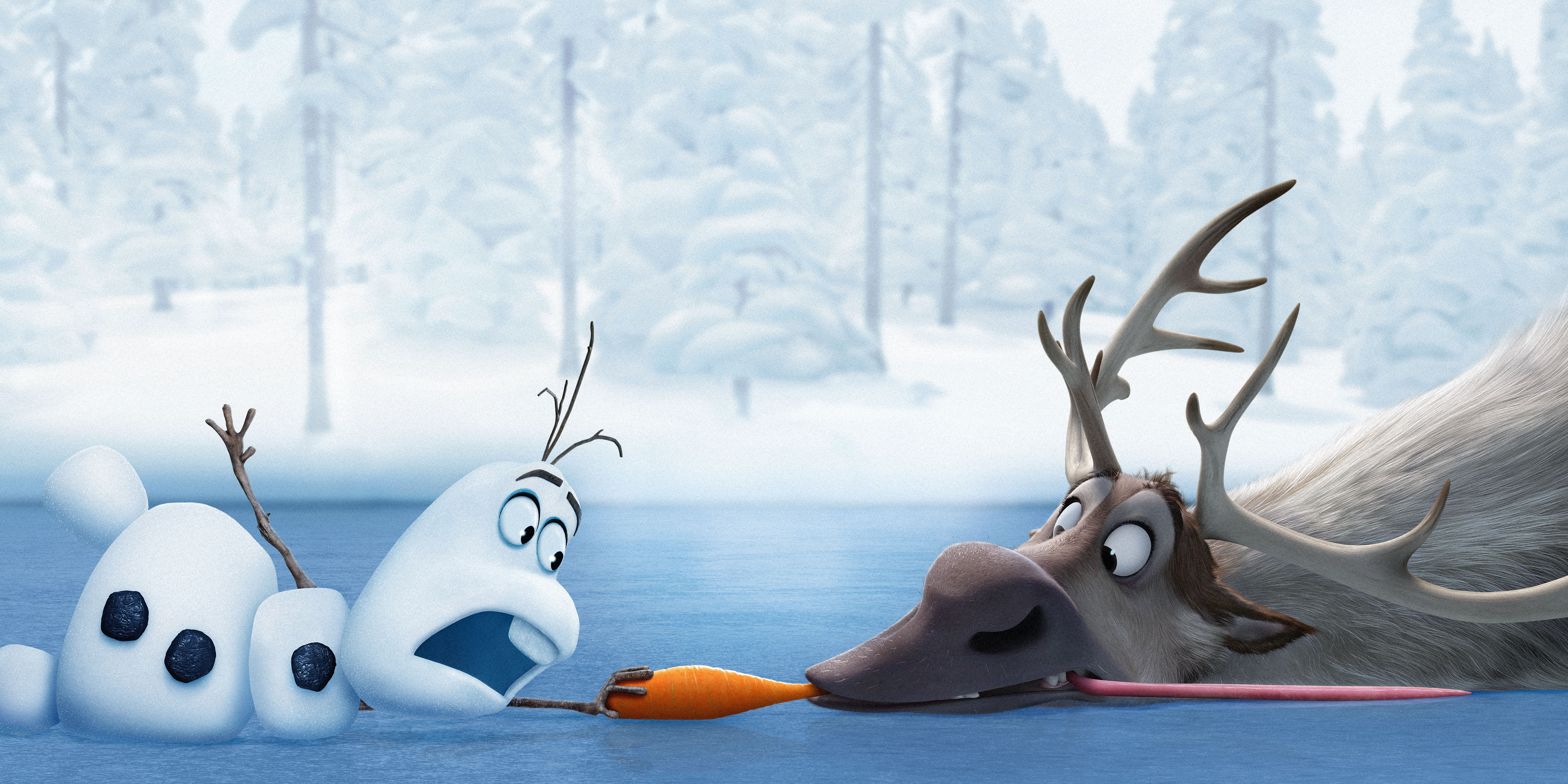 Frozen Movie Olaf Frozen Sven Frozen 5000x2500