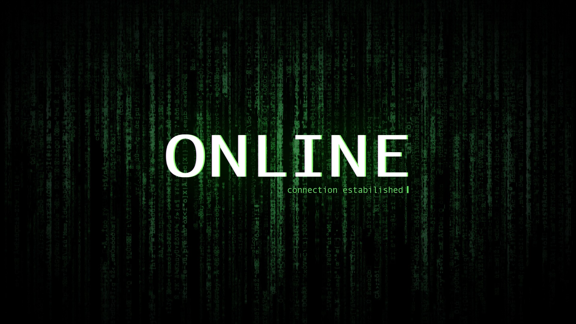 The Matrix Online Movies Typography 1920x1080