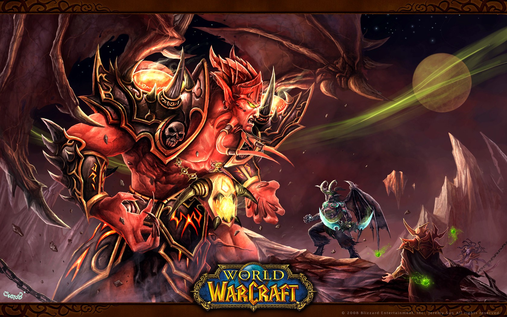 Illidan Stormrage Kaelthas Video Games 1680x1050