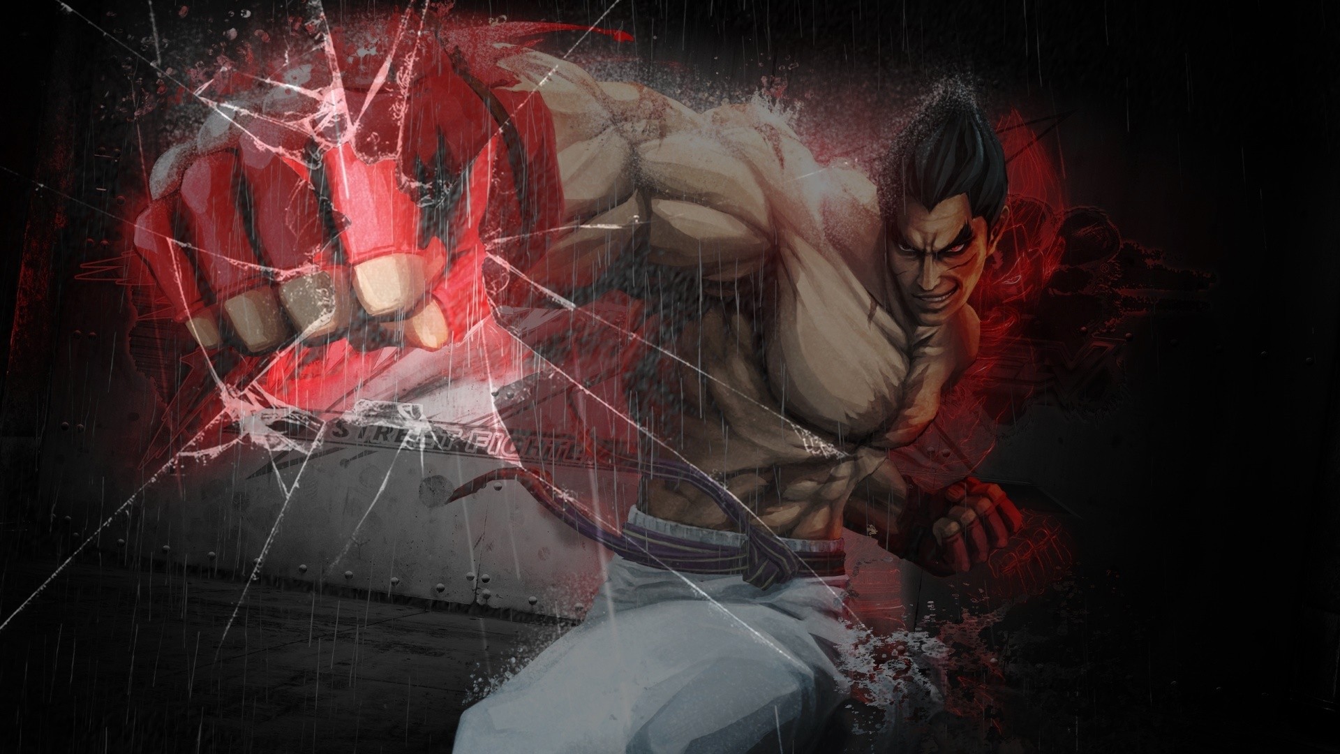 Hình nền Tekken Kazuya Mishima vỡ kính thật hoành tráng! Hãy xem ngay những hình nền Tekken này để cảm nhận sự lợi hại và quyết đoán của nhân vật này. Đường vỡ kính càng làm cho hình nền này trở nên độc đáo và ấn tượng hơn bao giờ hết!