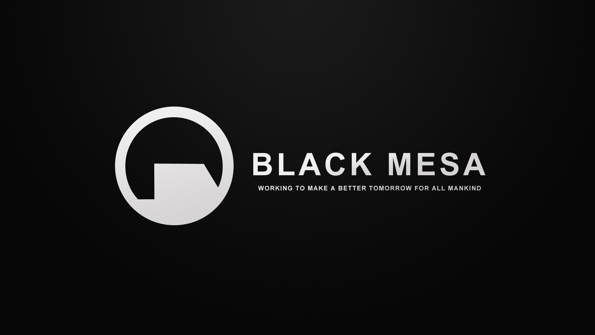 Half Life Black Mesa Video Games Simple Background 1920x1080