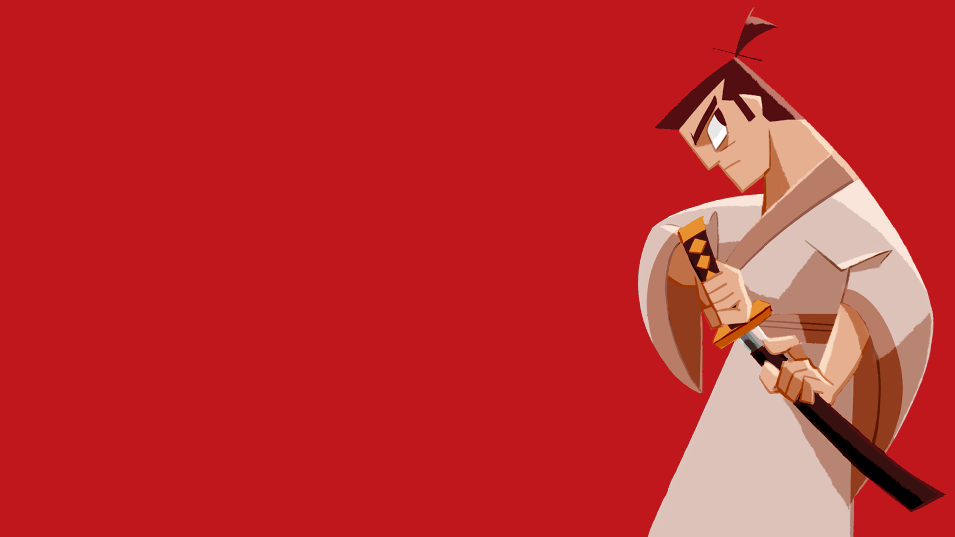 Samurai Jack Simple Background Samurai Katana 1920x1080