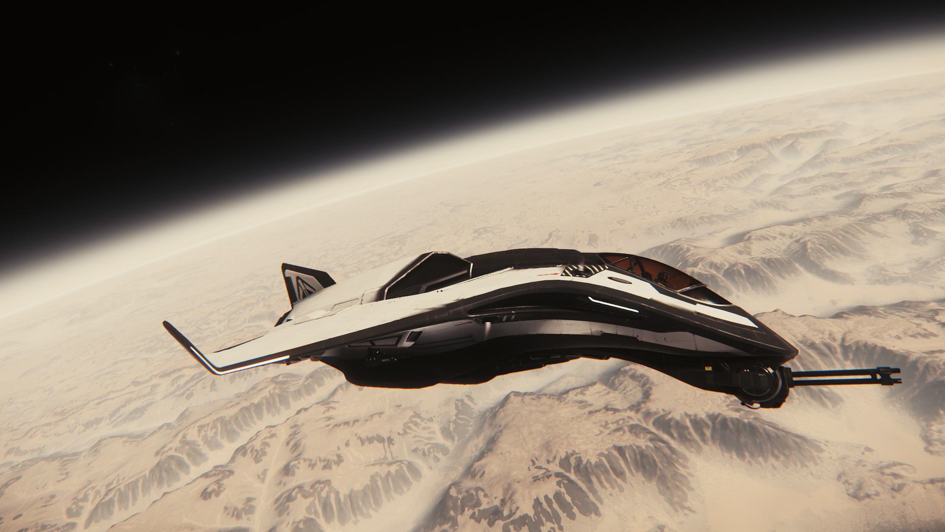 Star Citizen Avenger Spaceship Space 1920x1080