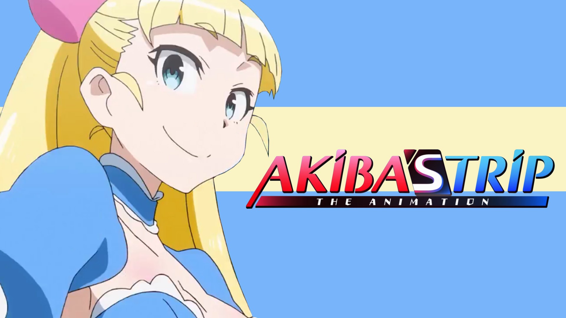 Akibas Trip Anime Girls Anime Smiling Blonde 1920x1080
