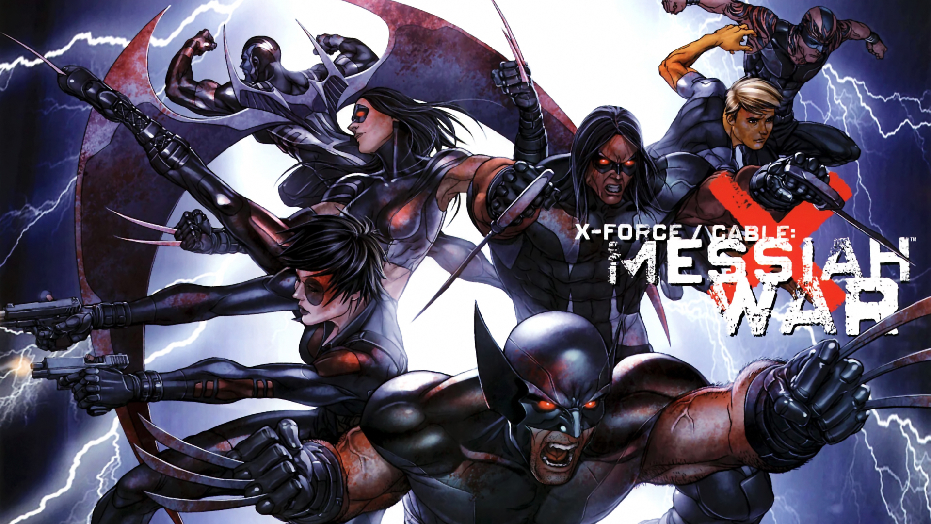 Comics X Force 1920x1080