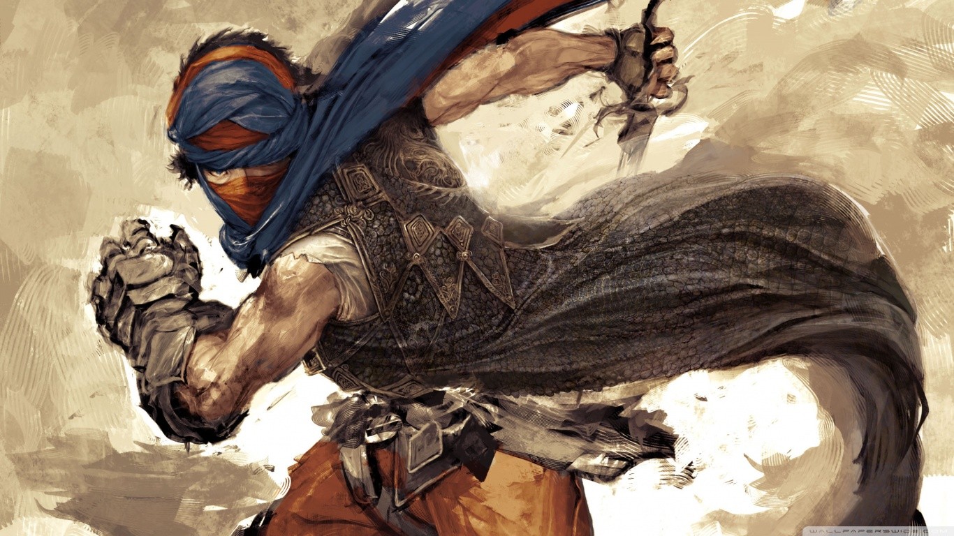 Prince Of Persia 2008 Video Games Artwork Warrior Fantasy Art 1366x768