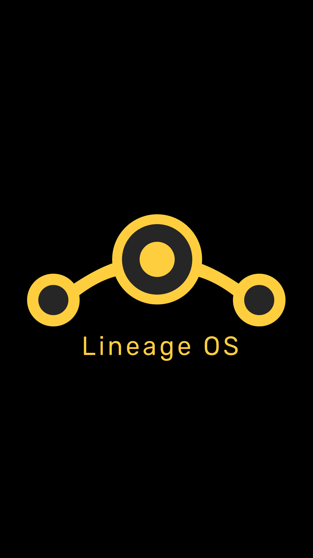 Lineage OS Android Operating System Simple Background Minimalism 1080x1920