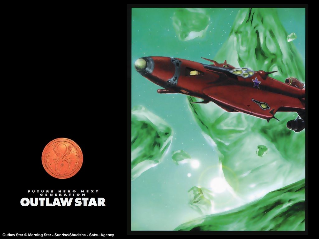 Anime Outlaw Star Spaceship Vehicle 1024x768