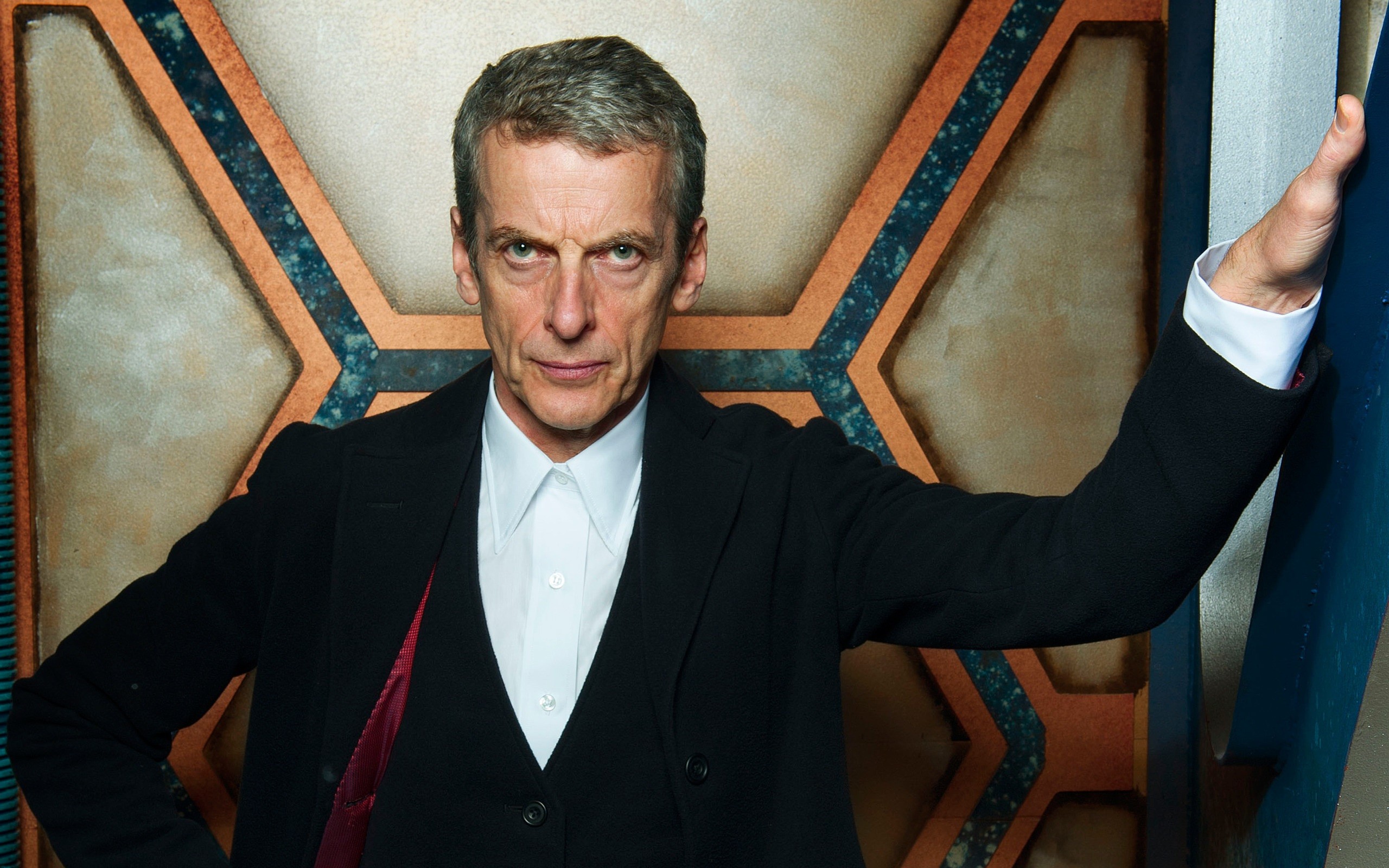 Doctor Who The Doctor TARDiS Peter Capaldi TV Actor Science Fiction BBC 2560x1600