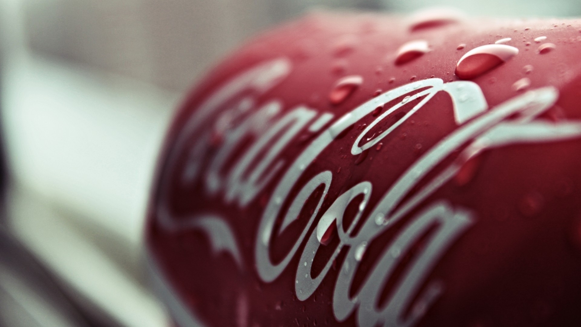 Depth Of Field Macro Coca Cola Coca Cola Coca Cola Coca Cola Water Drops Depth Of Field Macro Closeu 1920x1080