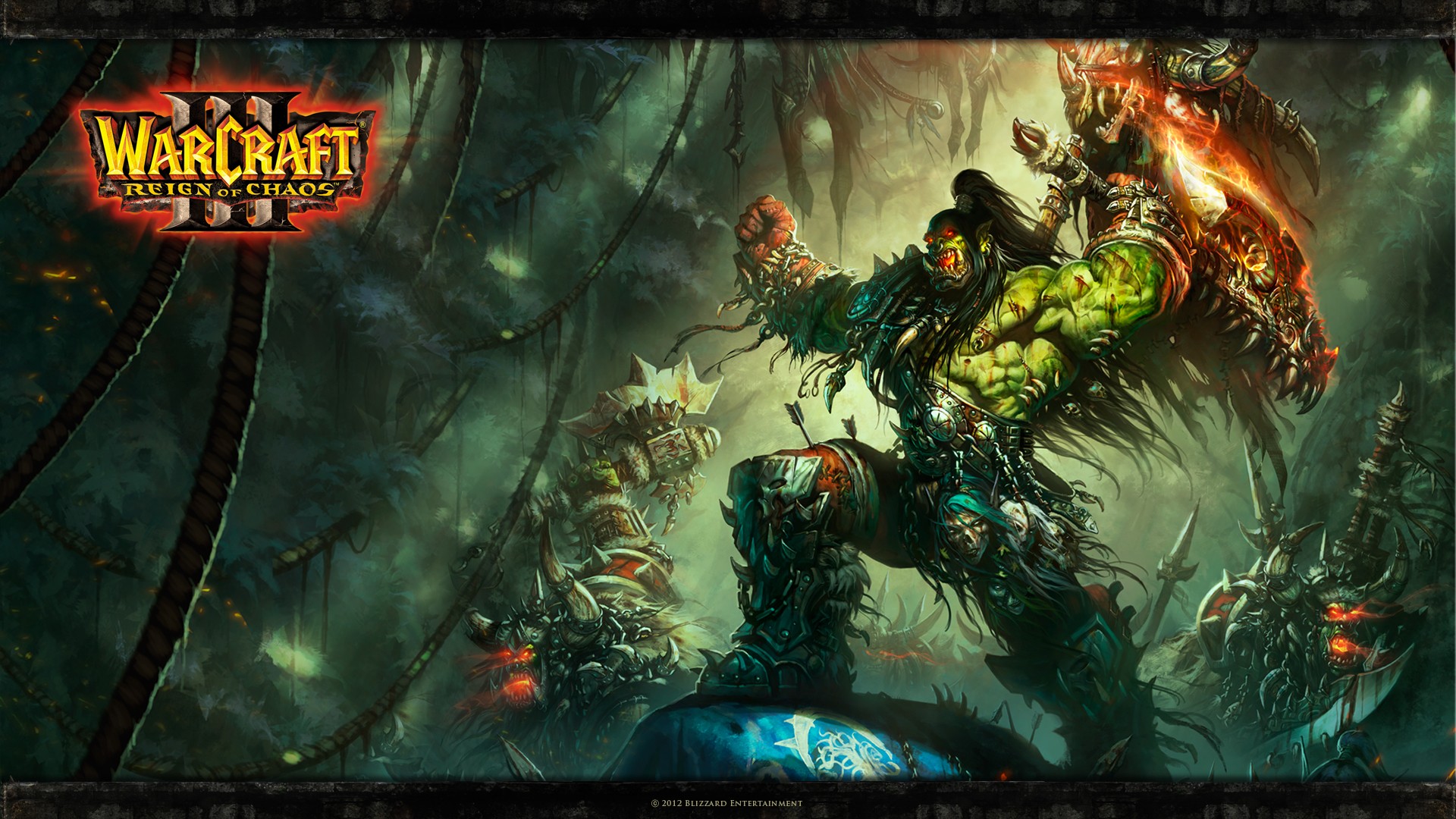 Warcraft Iii Warcraft Iii Reign Of Chaos Video Games Blizzard Entertainment PC Gaming Video Game War 1920x1080