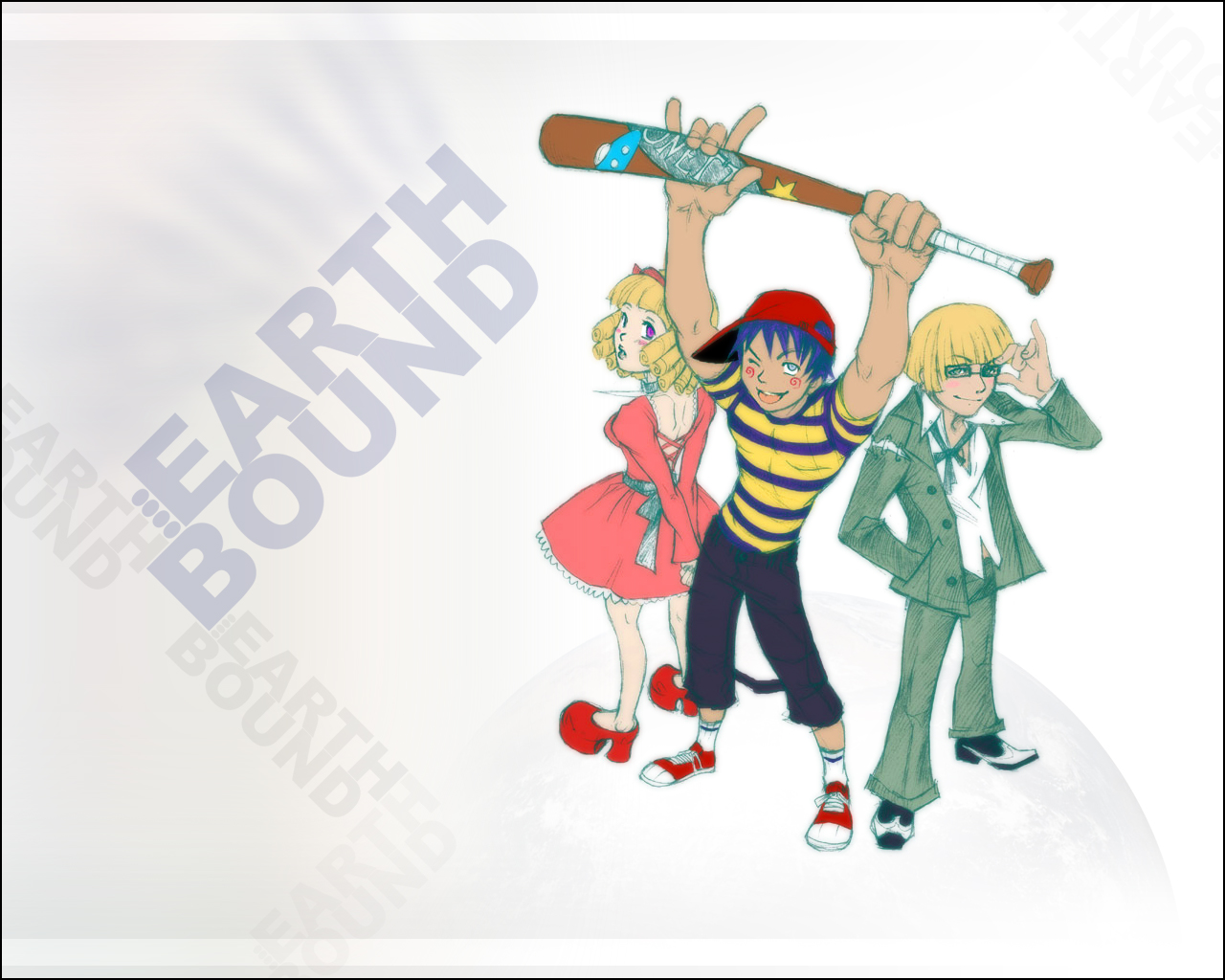 Earthbound Ness EarthBound 1280x1024