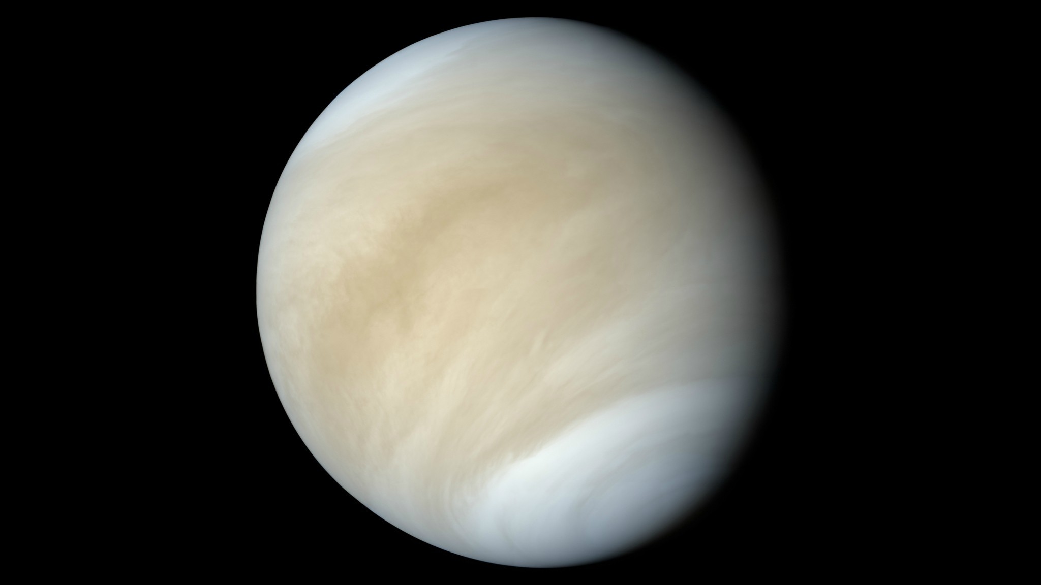 Planet Solar System Venus Space Space Art 2048x1152