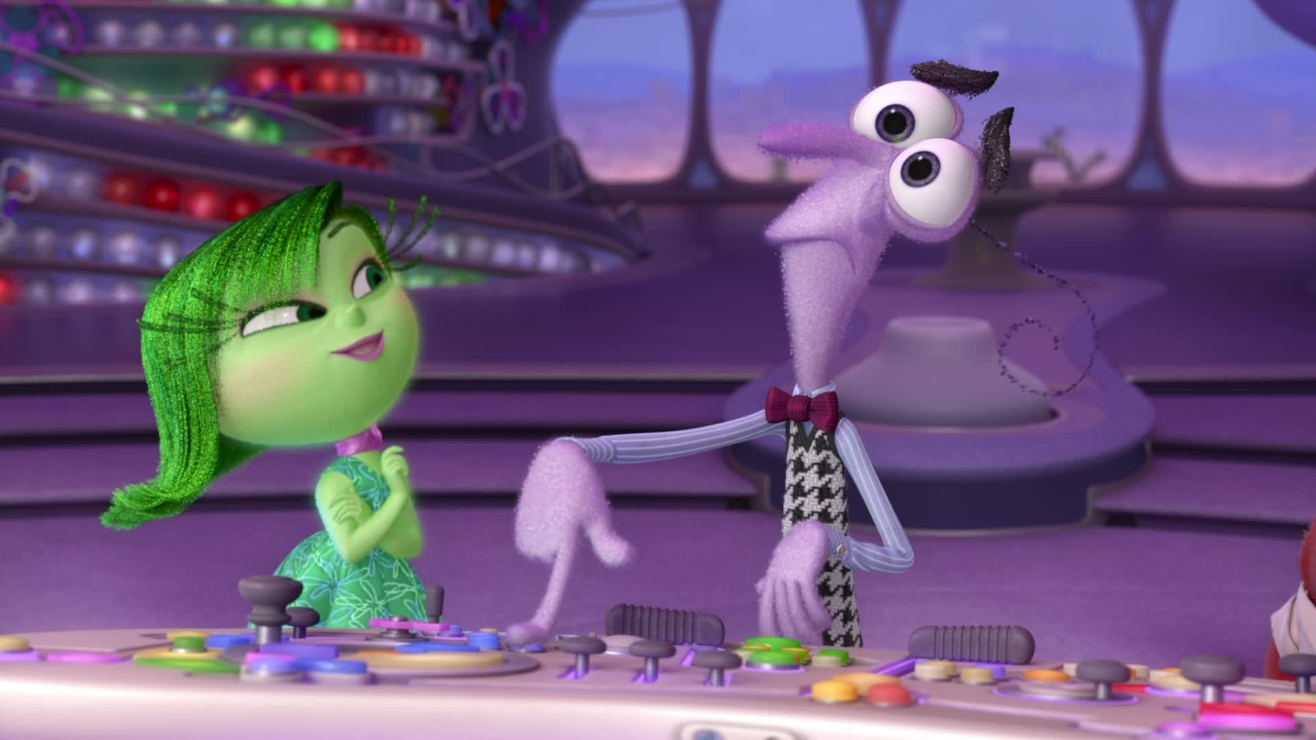 Disgust Inside Out Fear Inside Out 1920x1080