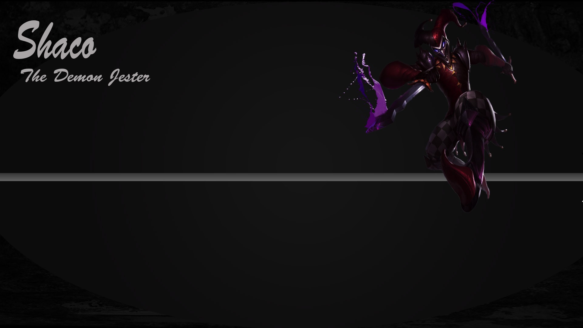 League Of Legends Shaco League Of Legends PC Gaming Simple Background 1920x1080