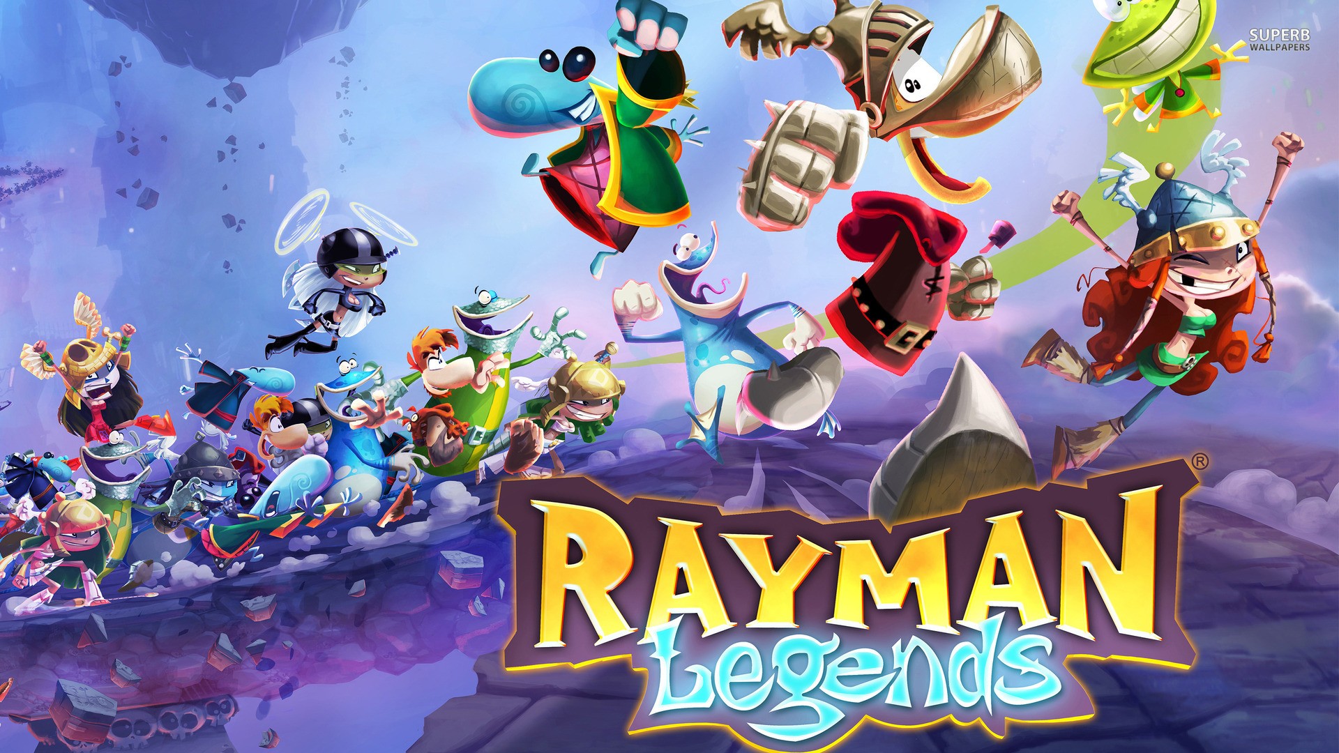 Video Games Video Game Art Rayman Legends 1920x1080