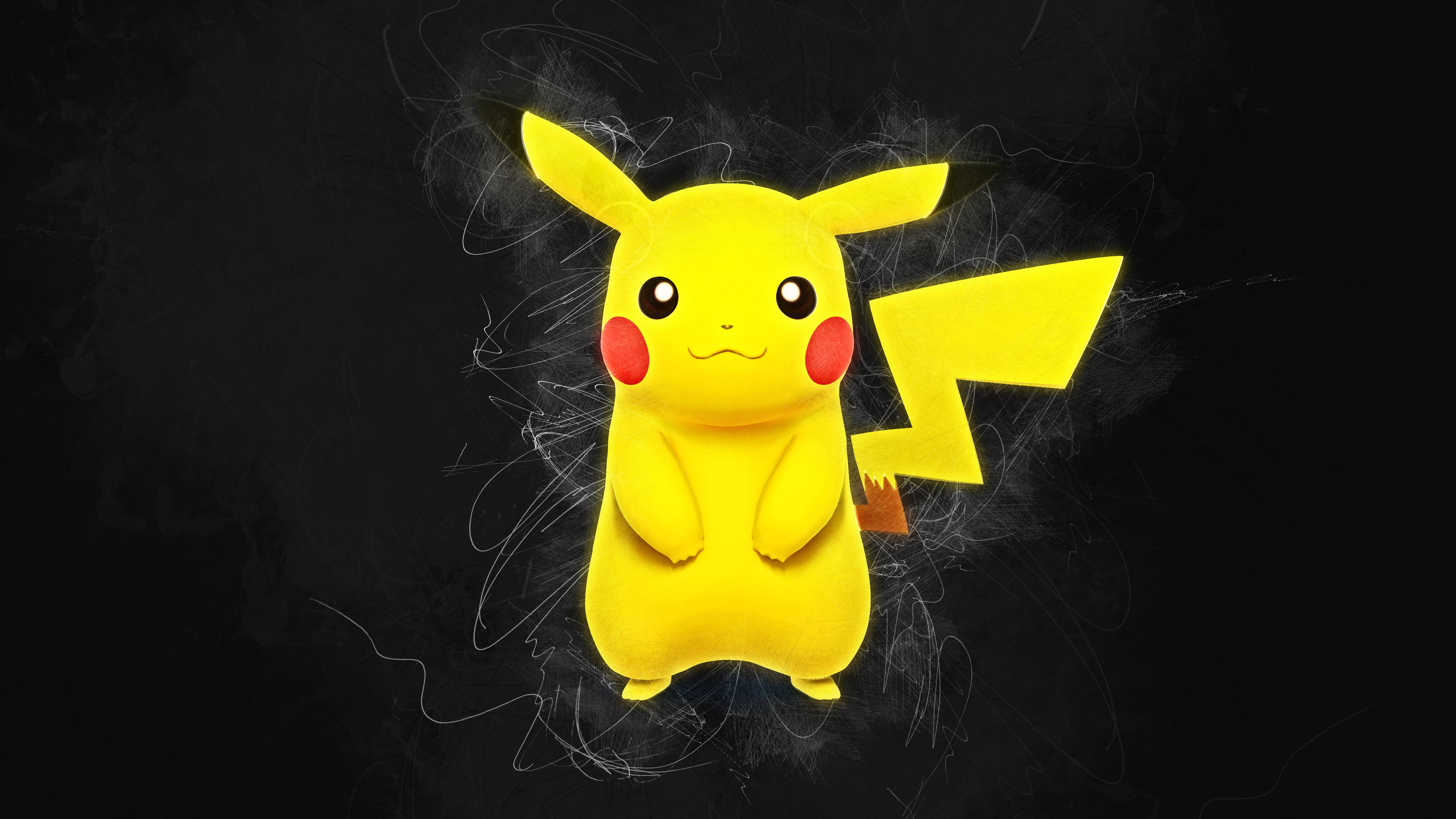 Hero Artwork Pokemon Super Smash Brothers Pikachu 3840x2160