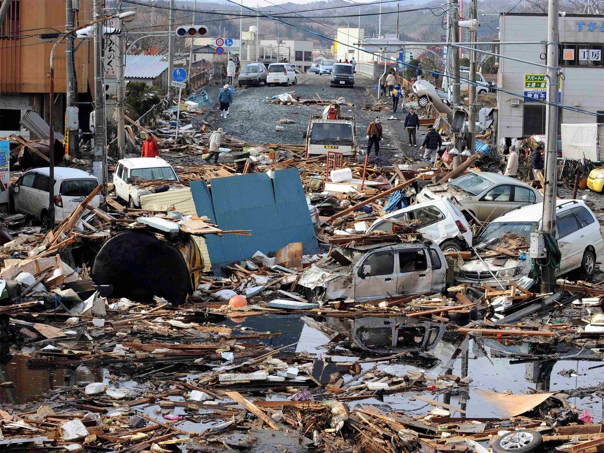 Japan Earthquakes Asia 2000x1500