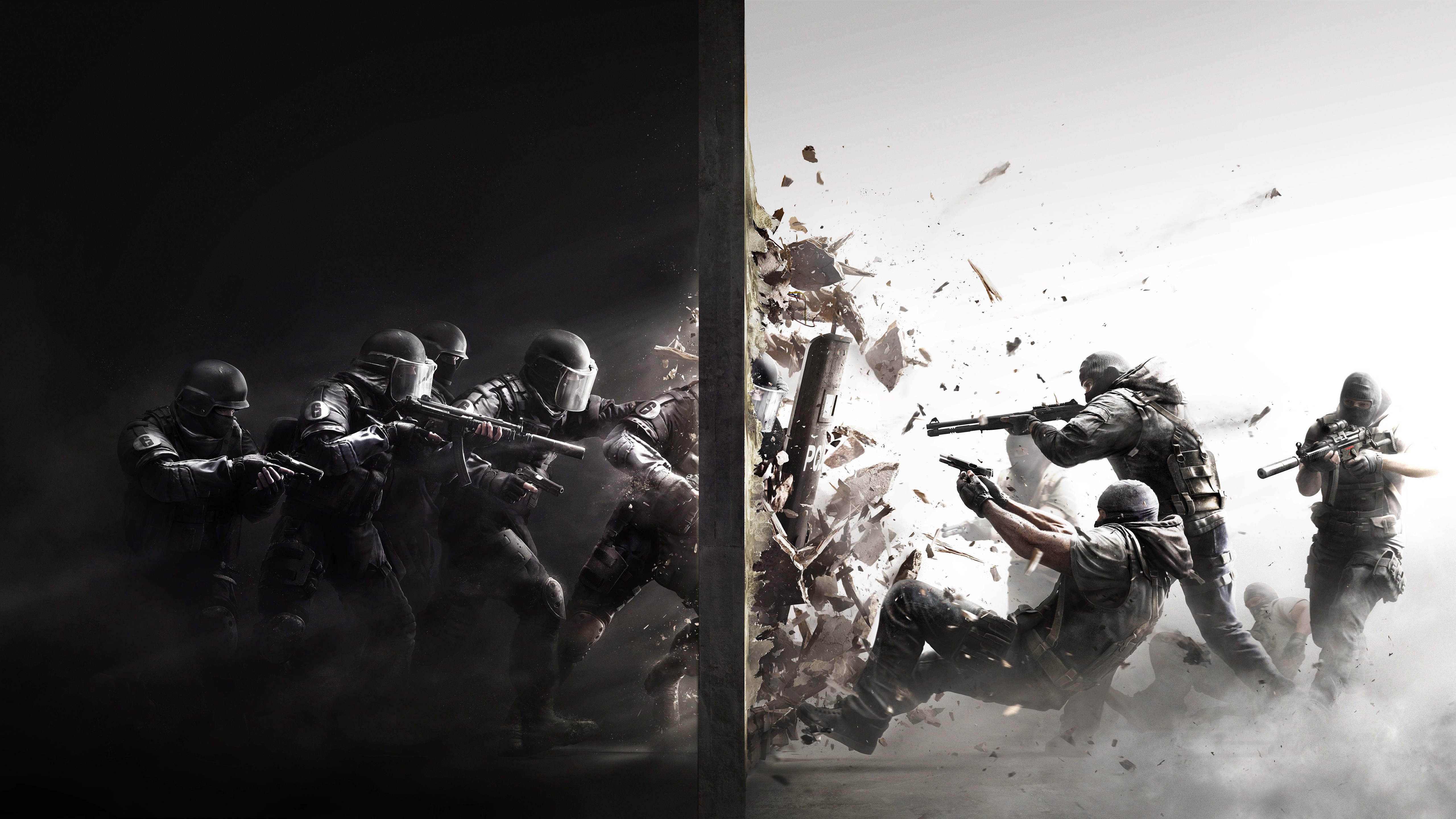 Rainbow Six Video Games Tactical Special Forces 5120x2880