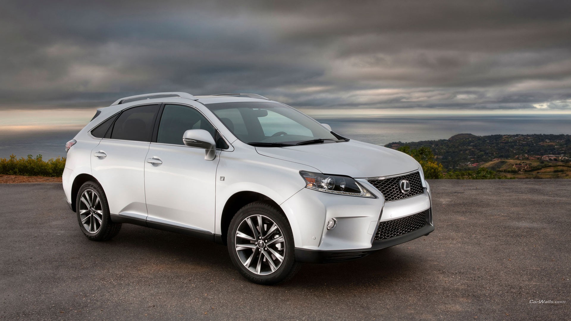 Lexus RX350 Lexus Silver Cars Vehicle 1920x1080