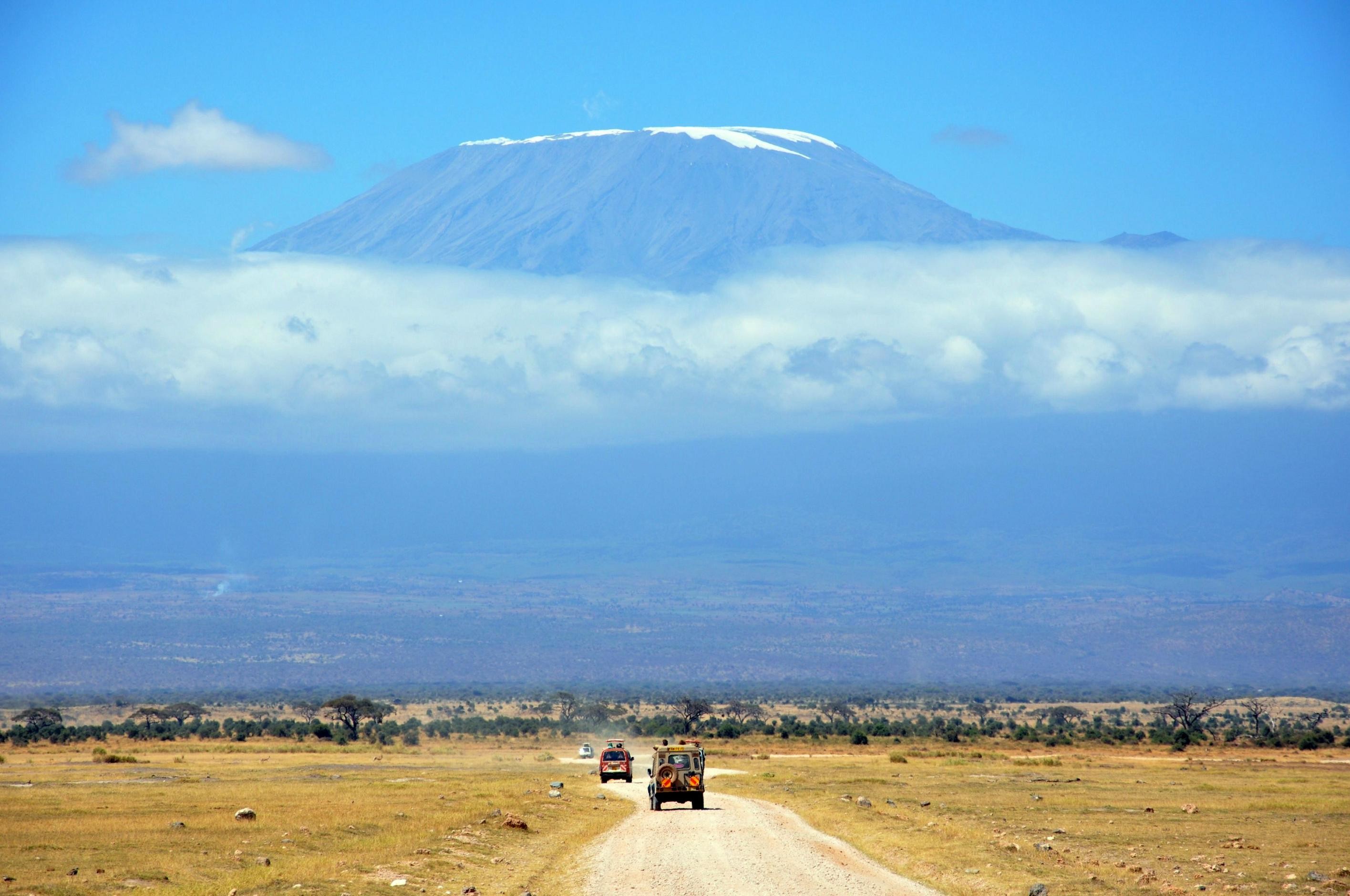 Mount Kilimanjaro Nature Landscape Mountains Tanzania Road 2831x1880