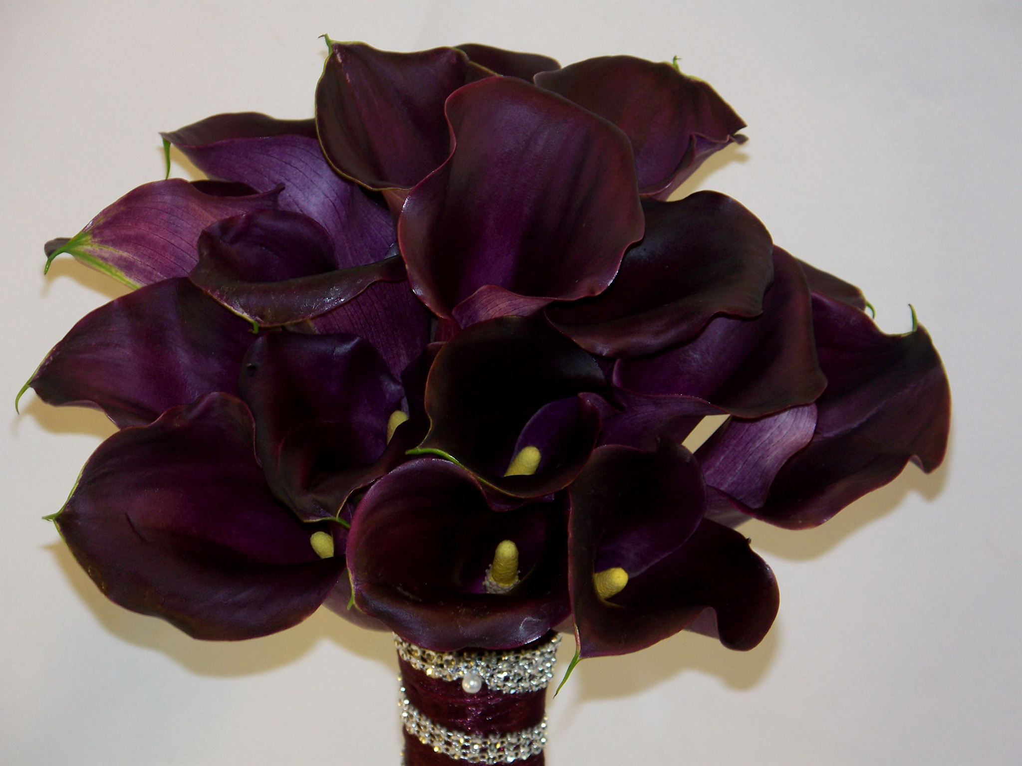 Bouquet Calla Lily Purple Flower 2048x1536