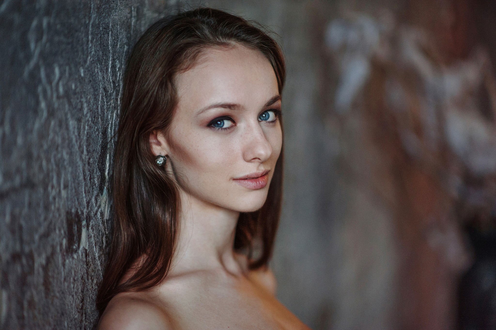 Anna Pavlova Women Model Face Portrait 2048x1363