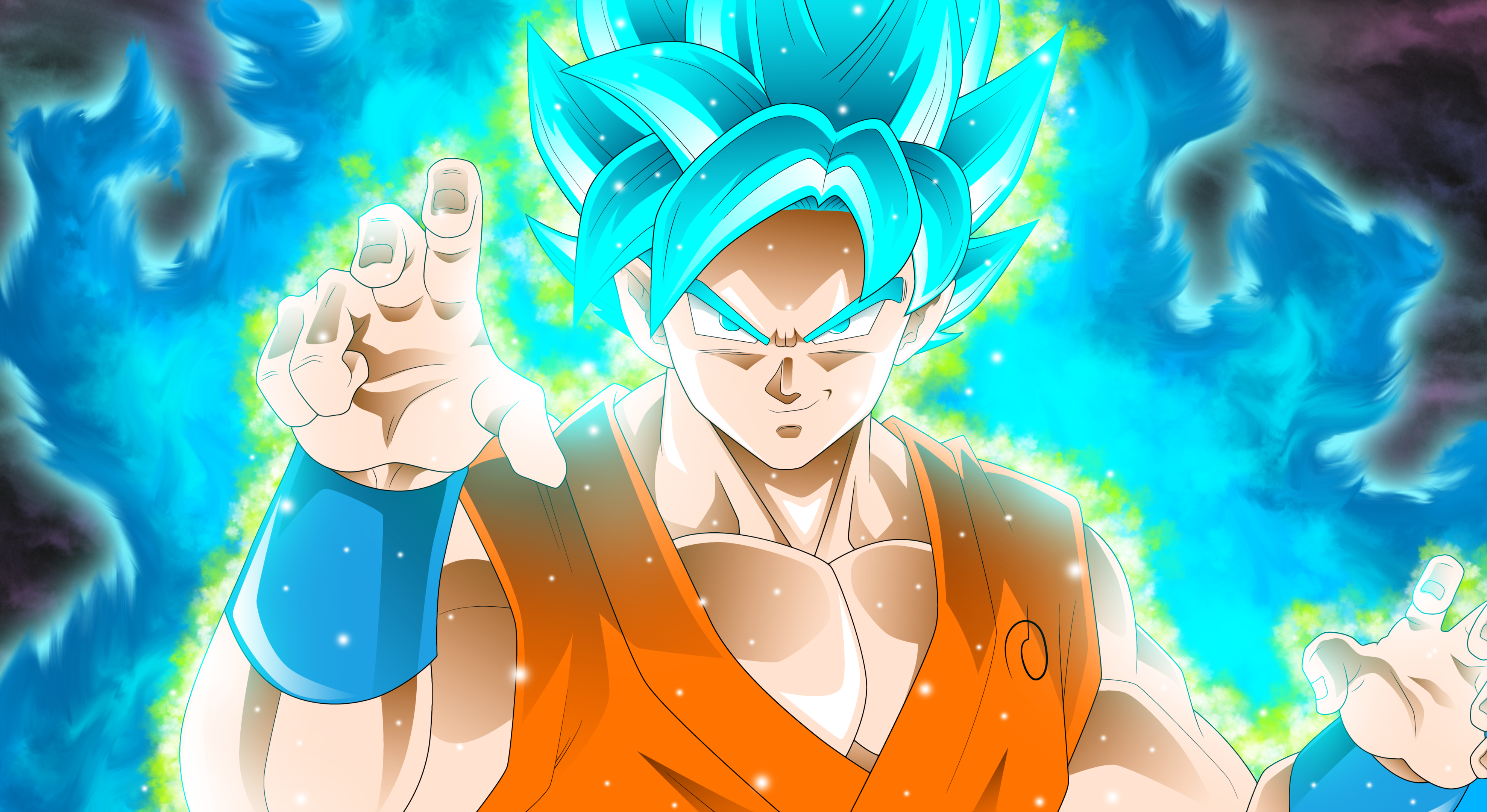 Goku SSGSS Goku Dragon Ball Super 3954x2160