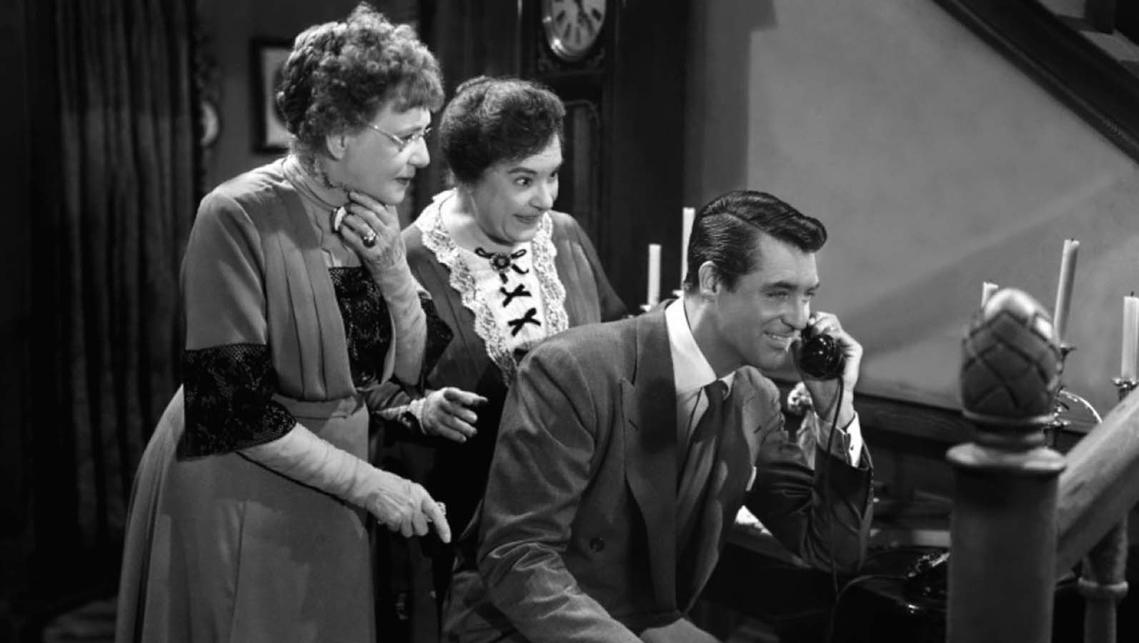 Arsenic And Old Lace Cary Grant Monochrome 1594x900